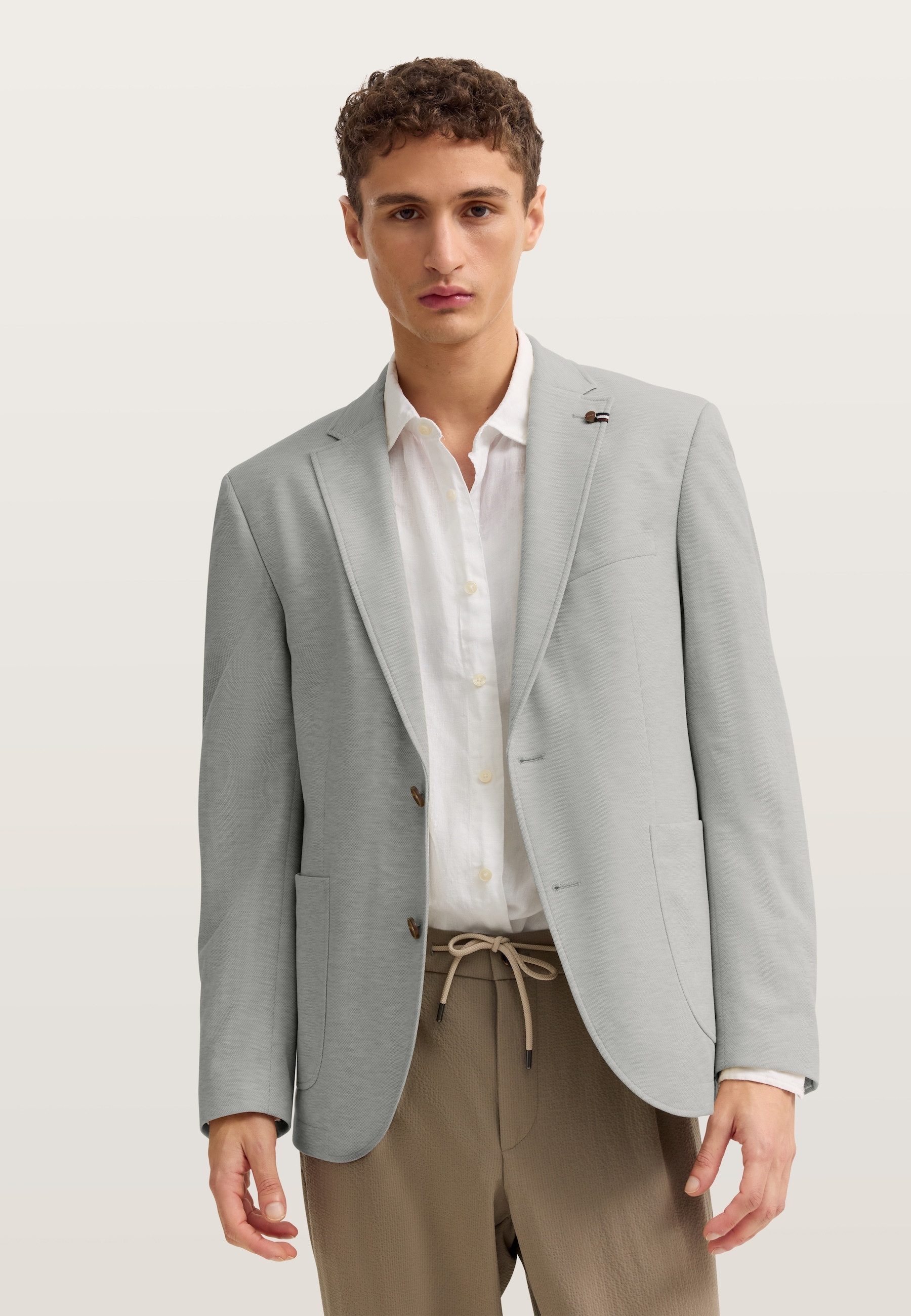 bugatti Sakko Jersey-Artikel mit Stretch Funktion