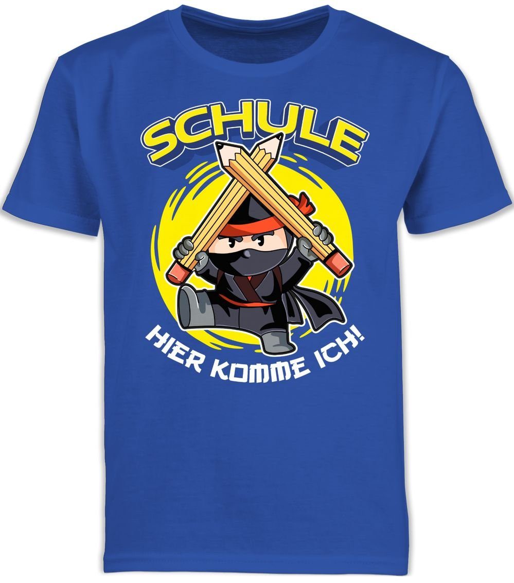 T-Shirt Schule Hier komme ich! Ninja