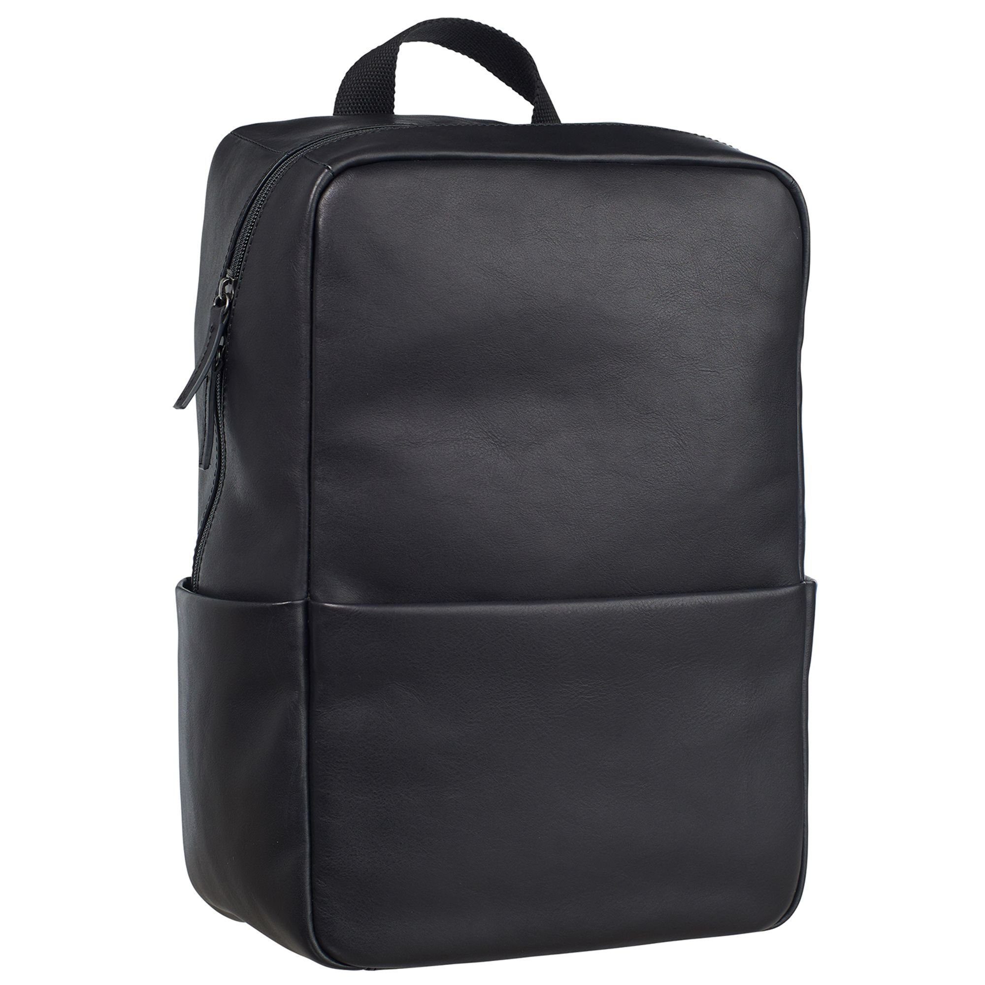 Leonhard Heyden Laptoprucksack Hamburg, Leder