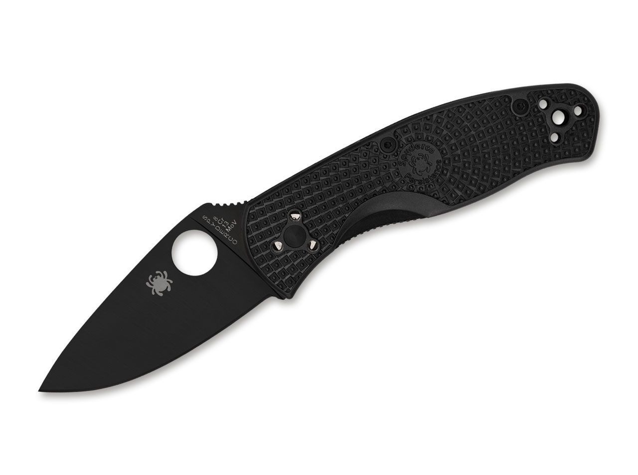 Spyderco Taschenmesser Taschenmesser Persistence Lightweight All Black PlainEdge
