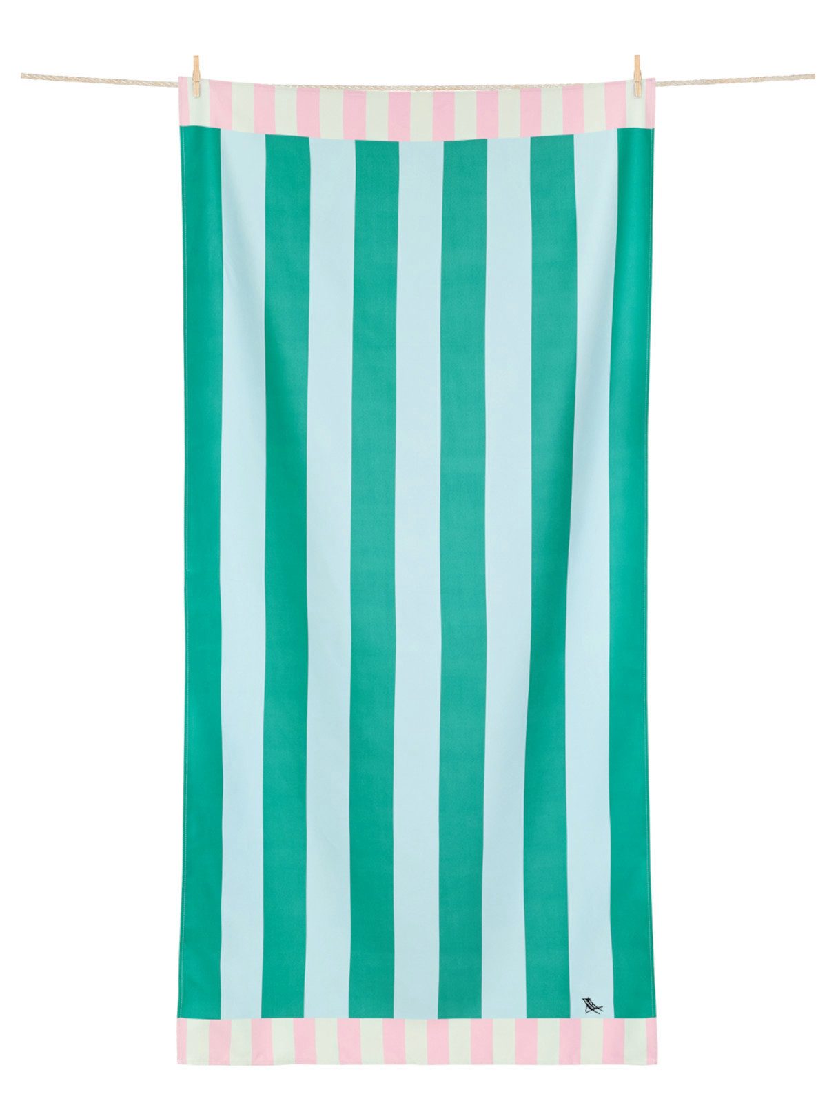 Dock & Bay LTD c/o Strandtuch Beach Towel XL Pastel Pier 200x90cm, 100% Polyester (TOWLB-DES-XL-PSTPIER)