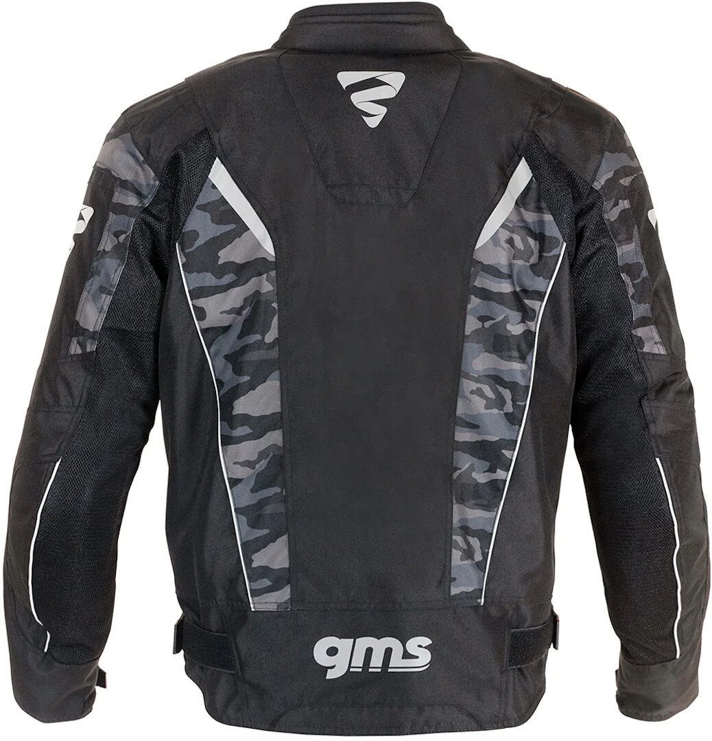 gms Motorradjacke GMS Meshblouson Ventura Motorrad Textiljacke herausnehmbares Innenfutter,herausnehmbare Membrane,wasserdicht
