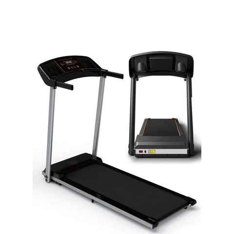 VENDOMNIA Laufband Treadmill - LCD-Display, 1000W, Lauffläche 100x38cm - (Trainingszeit, Distanz, Kalorienverbrauch, Geschwindigkeit), klappbar, elektrisch, bis 6Km/h