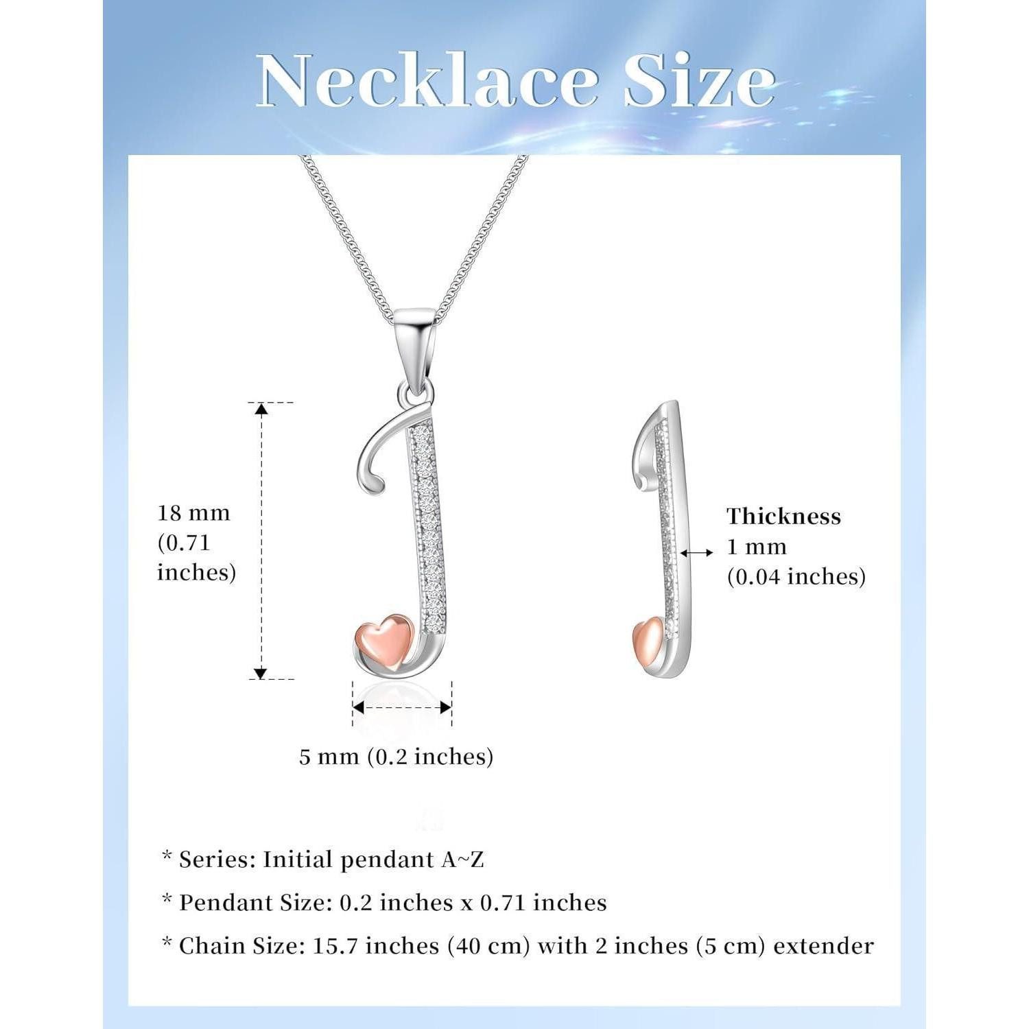 LuxusKollektion Namenskette Initialen-Halskette Silber 925 Mädchen Damen Zirkonia Geschenke Mutter