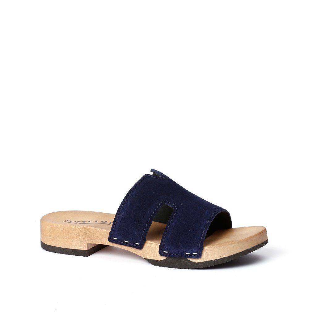 BLIDA Kaschmir midnight (hazelnut) Pantolette
