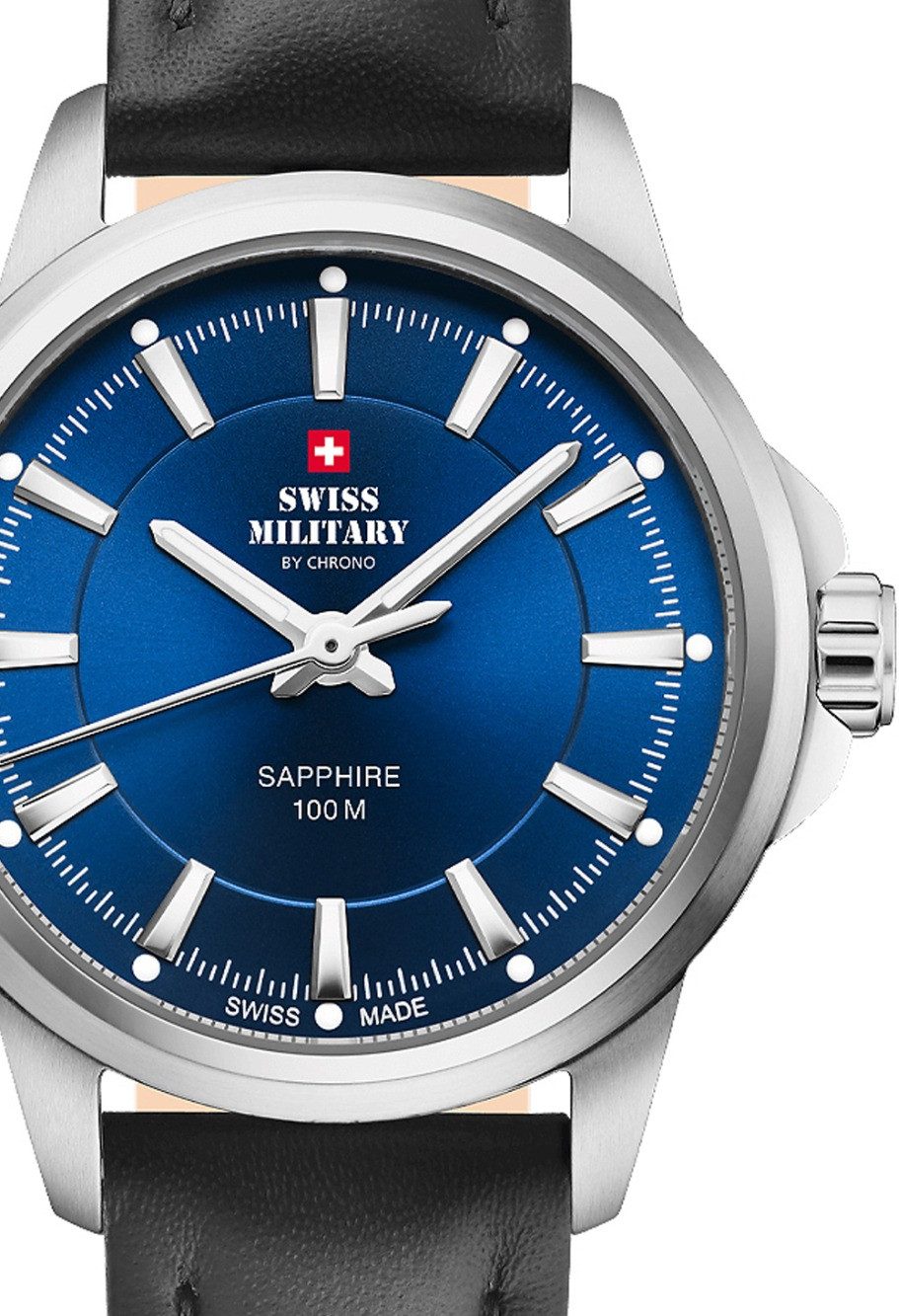 Quarzuhr Swiss Military SM34105.10 Damenuhr Klassik Saphirglas 28mm 10ATM Swiss Military SM34105.10 Damenuhr Klassik Saphirglas 28mm 10ATM