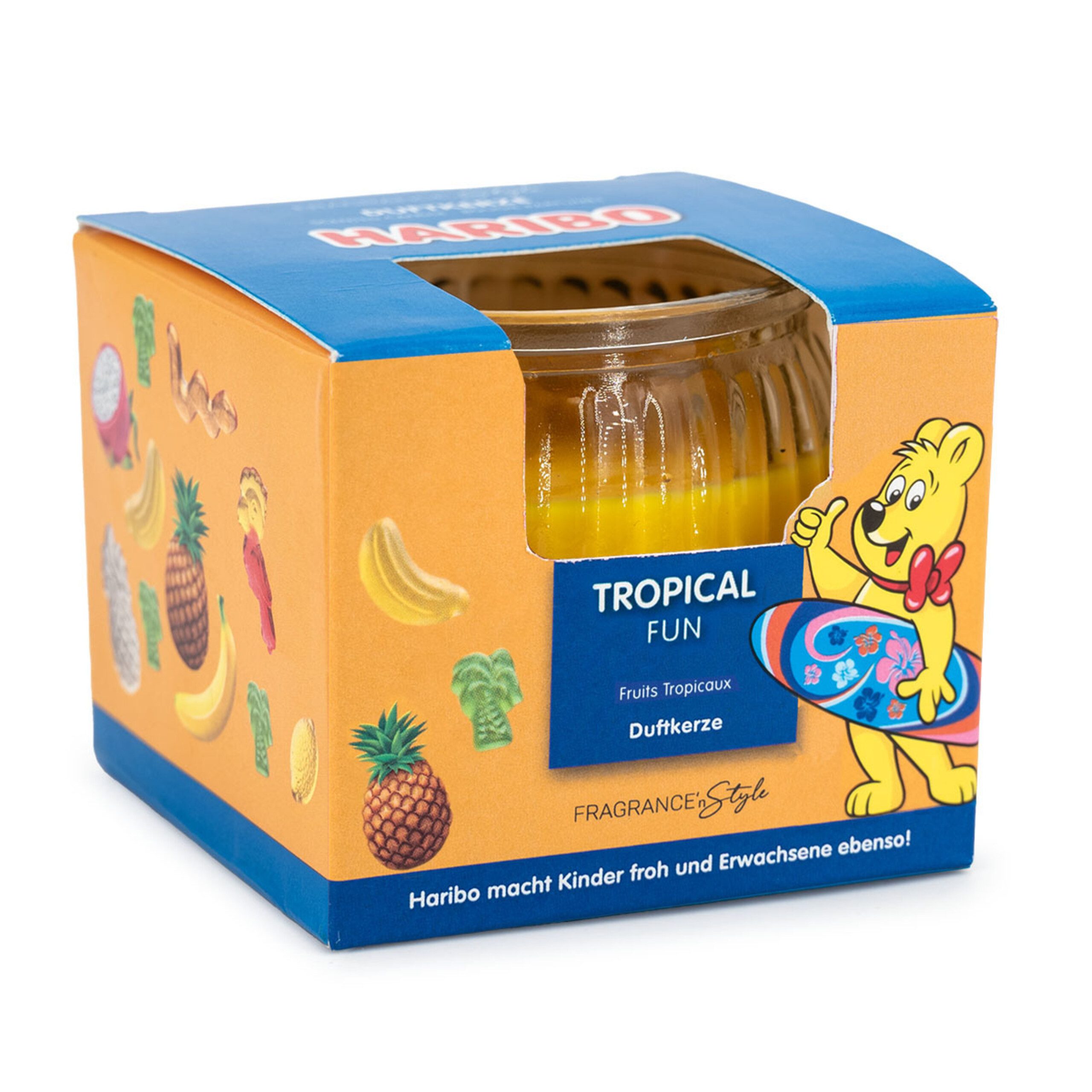 HARIBO Duftkerze Haribo™ im Geschenkkarto, Tropical Fun