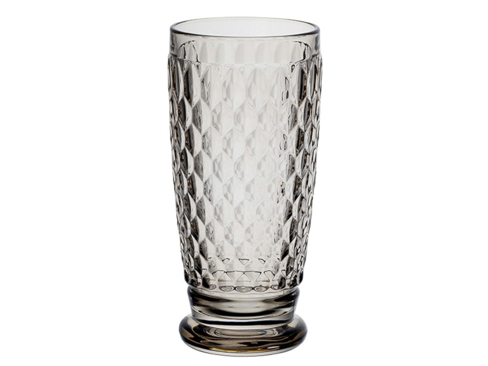 Villeroy & Boch Longdrinkglas Boston coloured Longdrink smoke 0,4 l, Kristallglas
