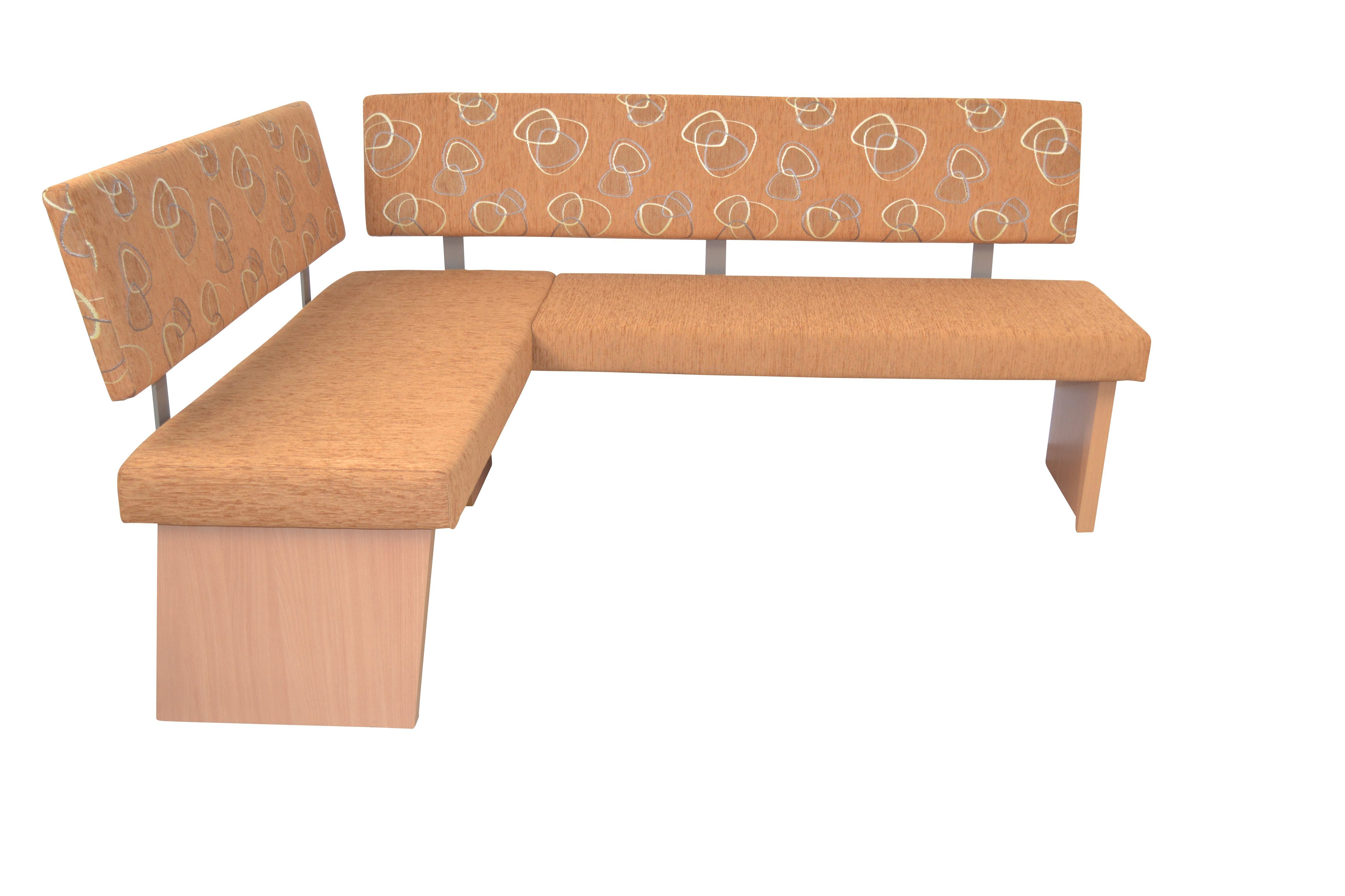 moebel-direkt-online Eckbank Eckbank Stellfläche 140x180 cm, rechts/links montierbar