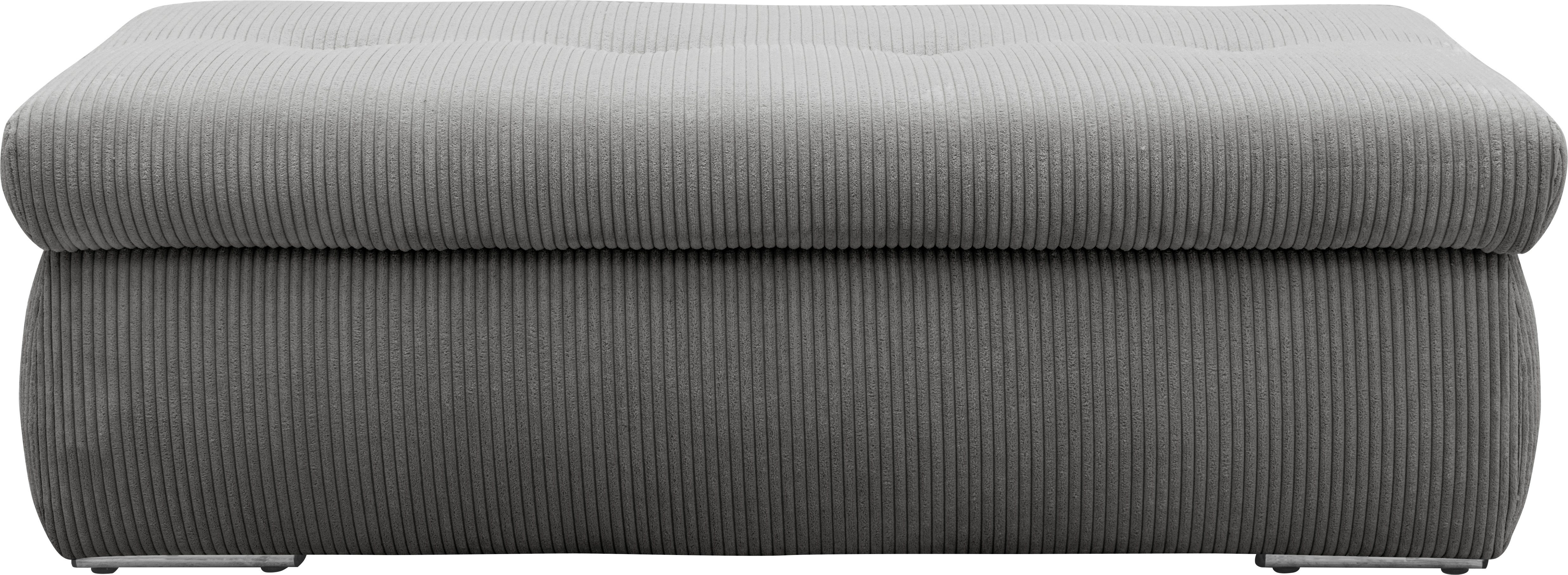 DOMO collection Hocker NMoric, mit Stauraumfach, auch in Cord günstig online kaufen