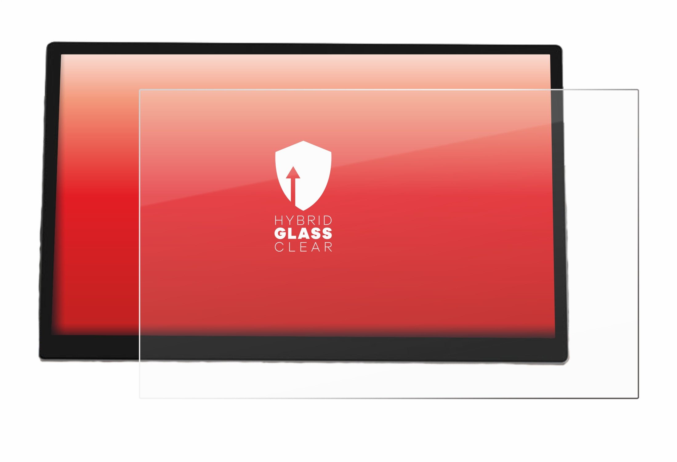 upscreen Displayschutzglas Folie für Mazda 6e 2026, Schutzfolie Glas Panzer Display Schutz klar