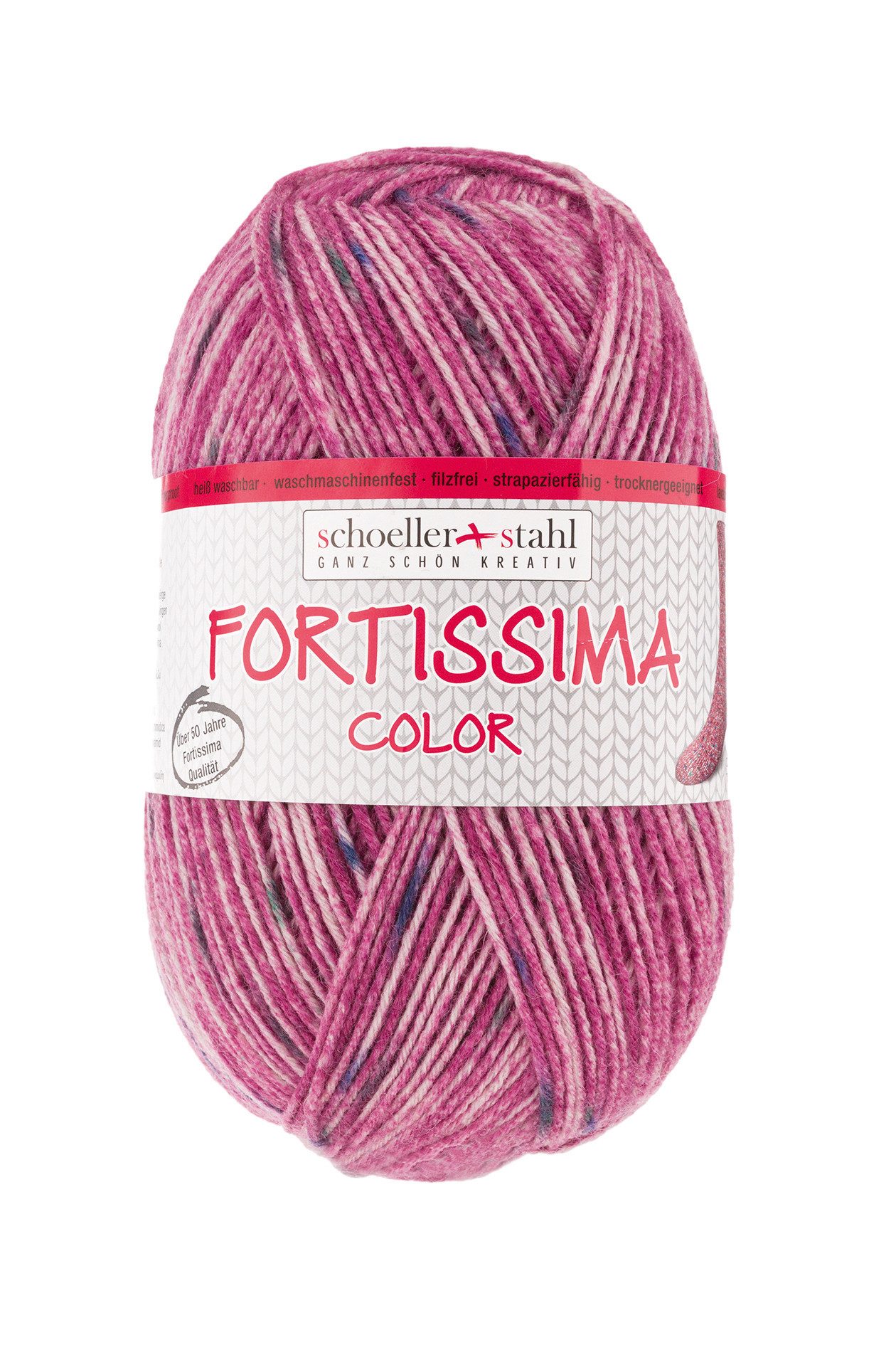Schoeller + Stahl Fortissima 4-fach Tweed Effekt Häkelwolle, 420 m, robust, stilvoll, vielseitig