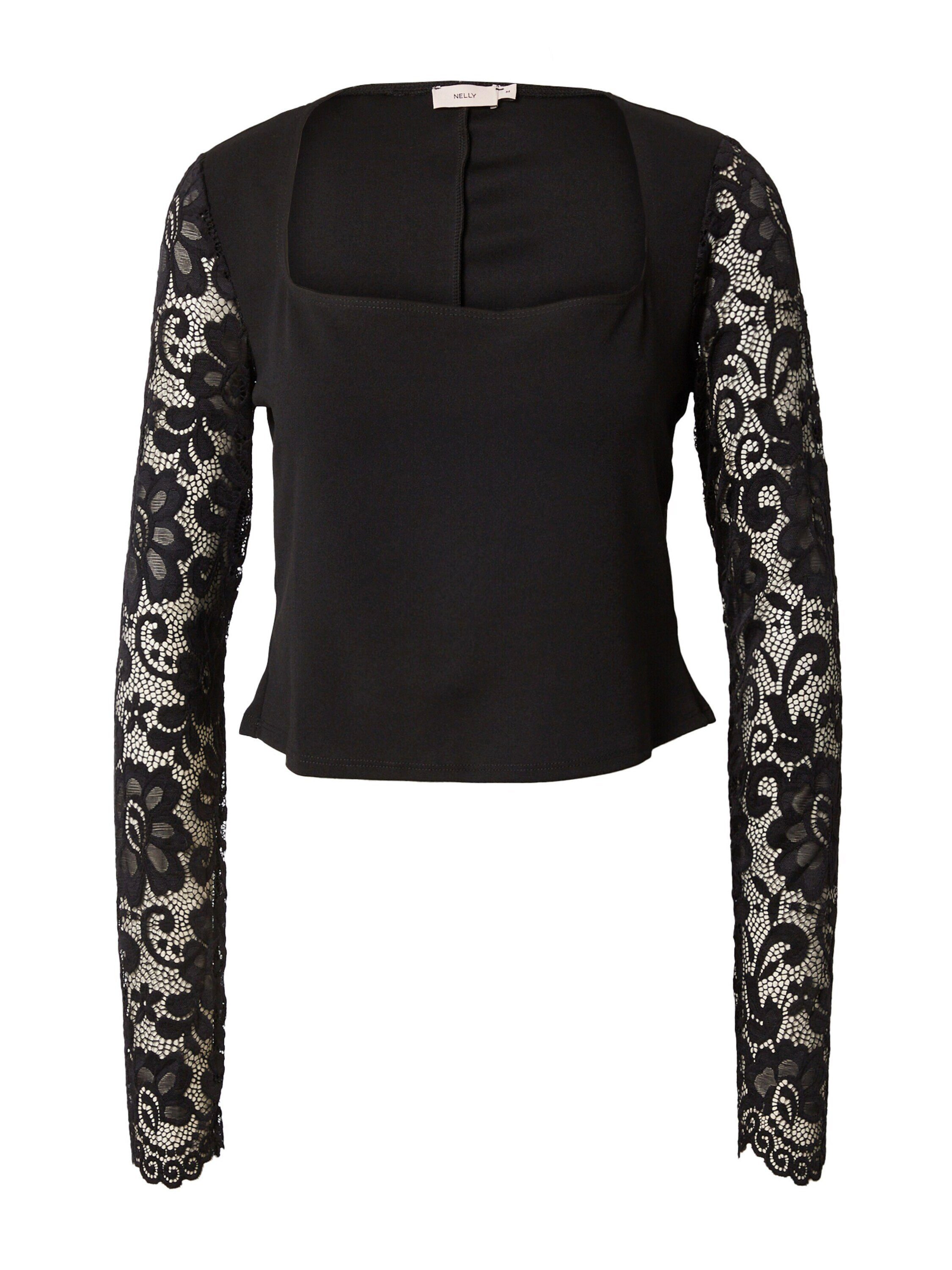 NLY by Nelly Langarmshirt (1-tlg) Spitze