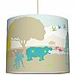 anna wand Lampenschirm »Sunny Safari - Afrika - ø 40 cm - Türkis/Beige/Gelb - Kinderzimmer Lampe«, Bild 1