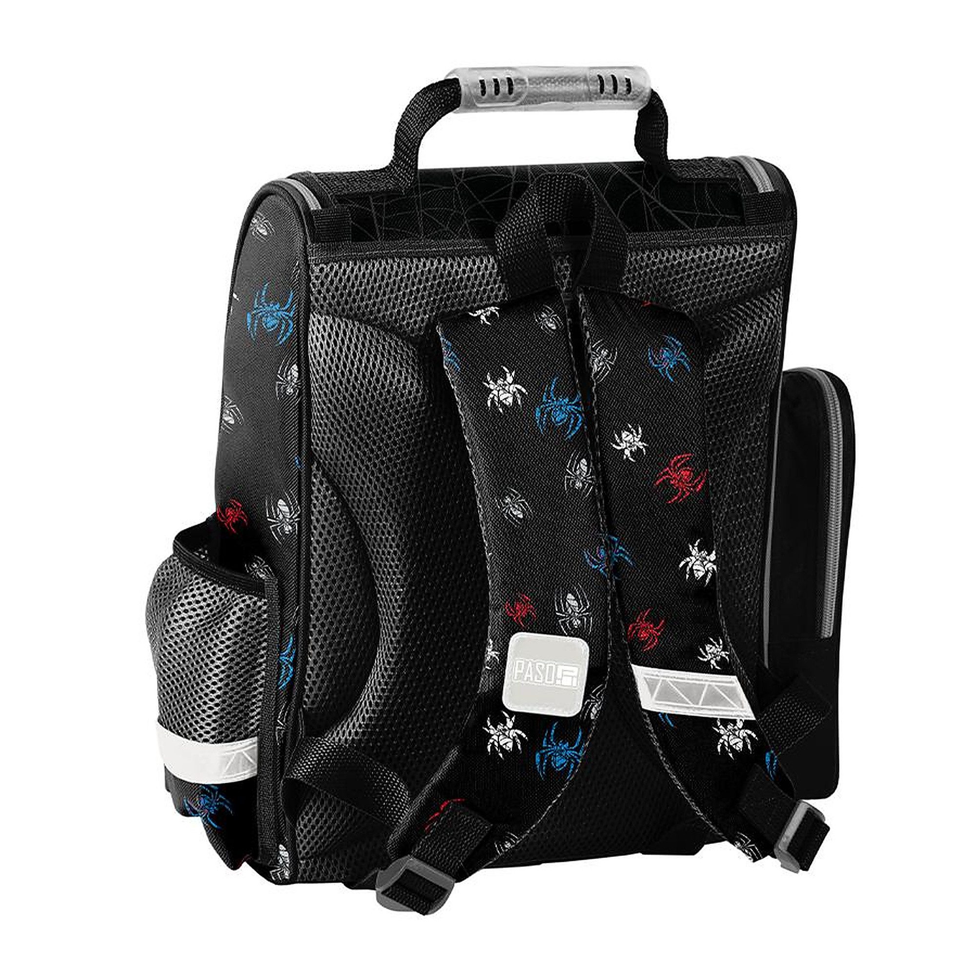 PASO Schulrucksack Marvel Spider-Man Schulranzen für Jungen 1.-3. Klasse (1-tlg), Spider-Man, Schwarz – Bild 4 von 5