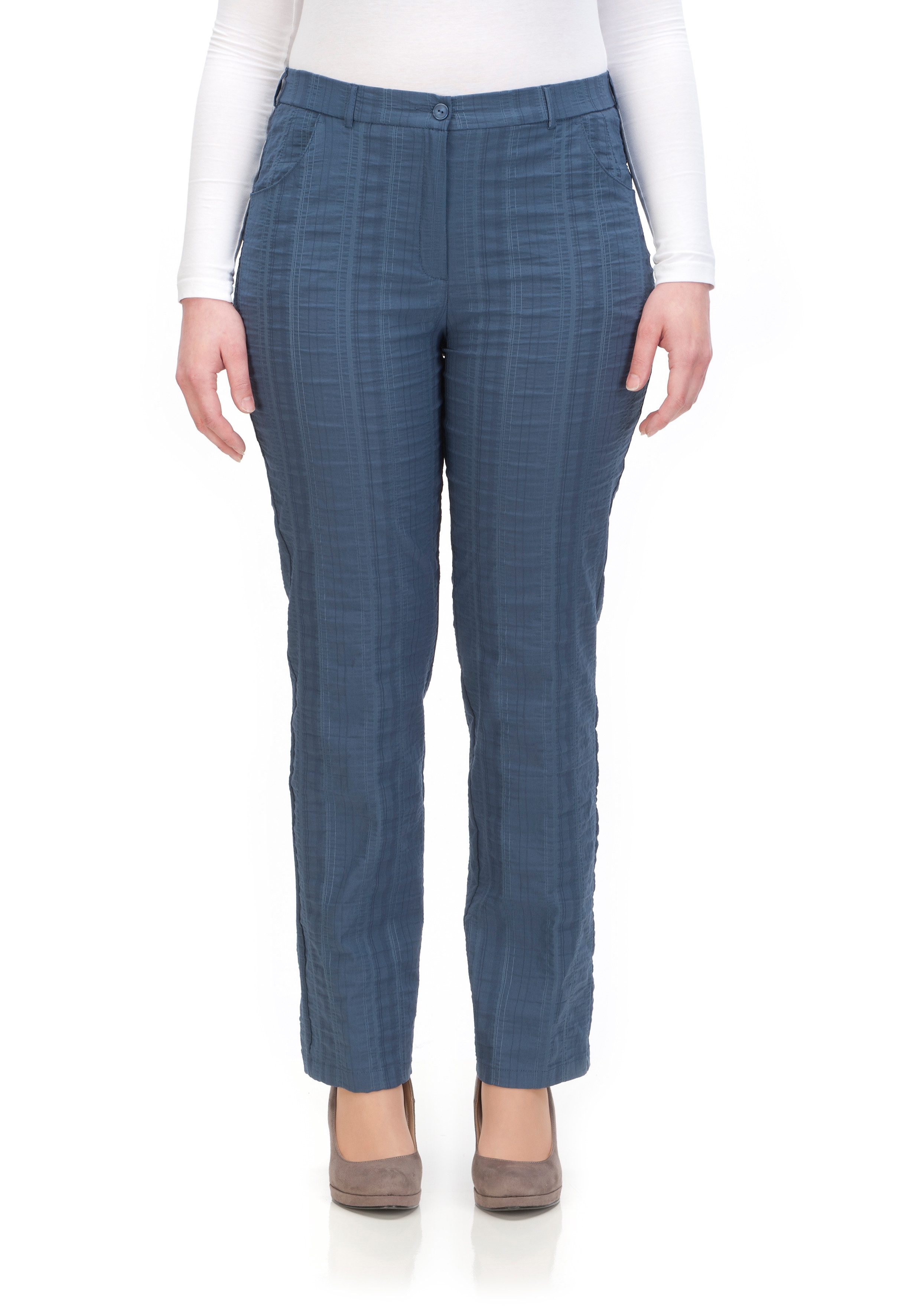 KjBRAND Stoffhose Bea Sommerhose optimale Passform in Quer-Stretch