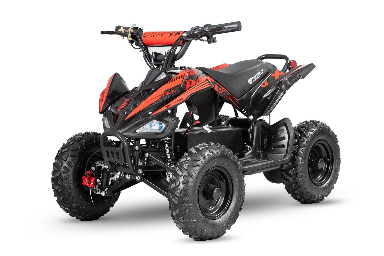 Smarty Elektro-Kinderquad Pyhton Cross Eco mini Quad 1000W 36V 6 Zoll