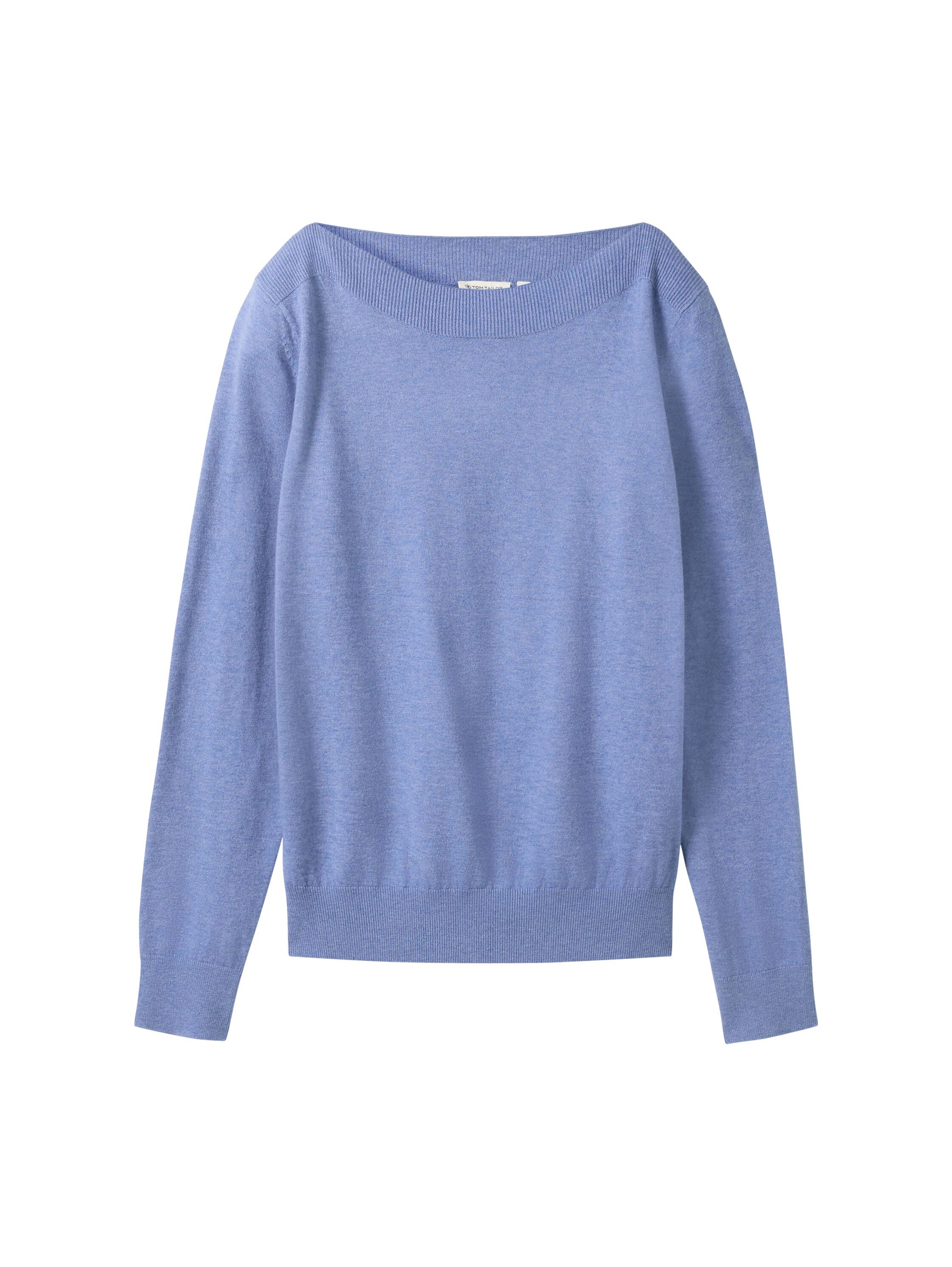 TOM TAILOR Longpullover mit Rippbündchen