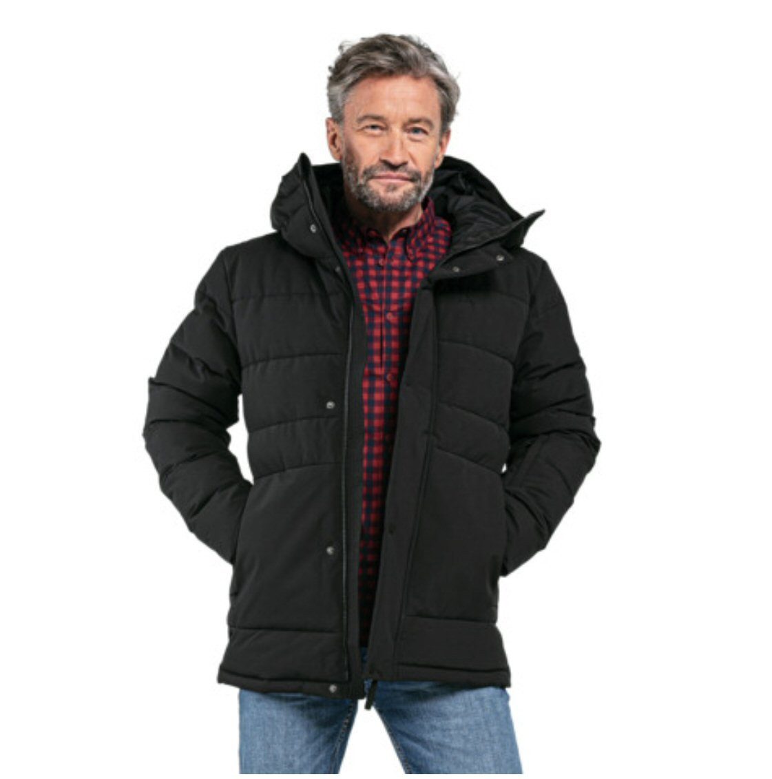 Schöffel Winterjacke Eastcliff (wasser- und winddicht) schwarz Herren günstig online kaufen