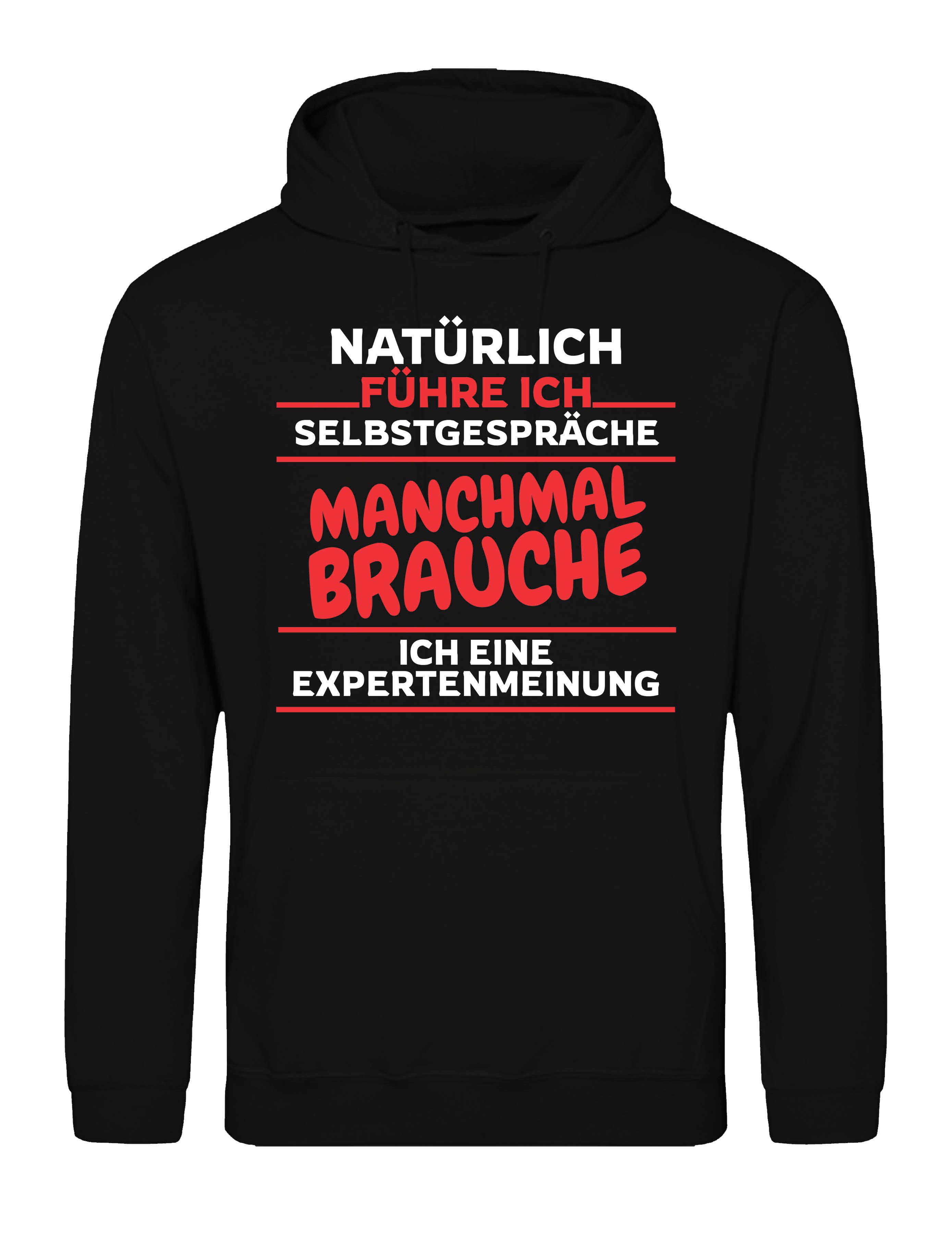 Youth Designz Kapuzenpullover "Selbstgespräche" Herren Hoodie günstig online kaufen
