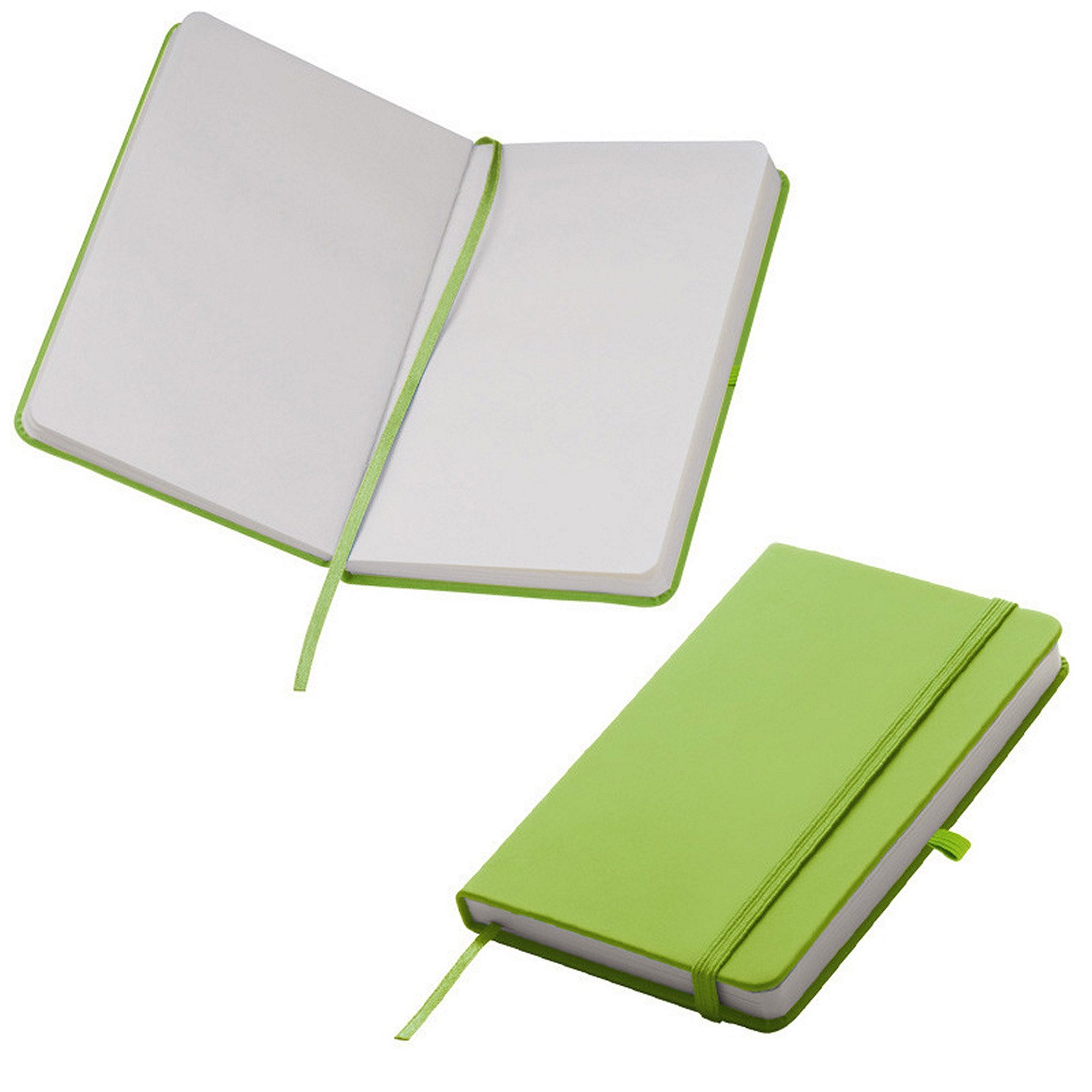 Notizbuch Notizbuch / DIN A6 / 160S. / blanko / samtweiches PU Hardcover / Farbe