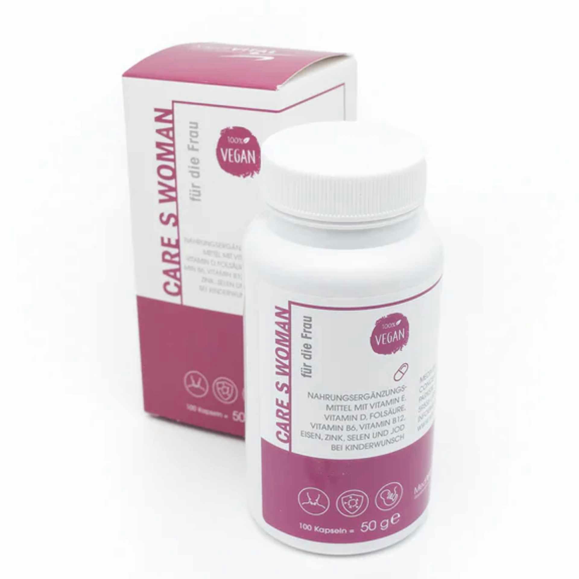 MediVital Concept CARE S WOMAN (vegan) Kapseln, 100 er 100 St., 100 g