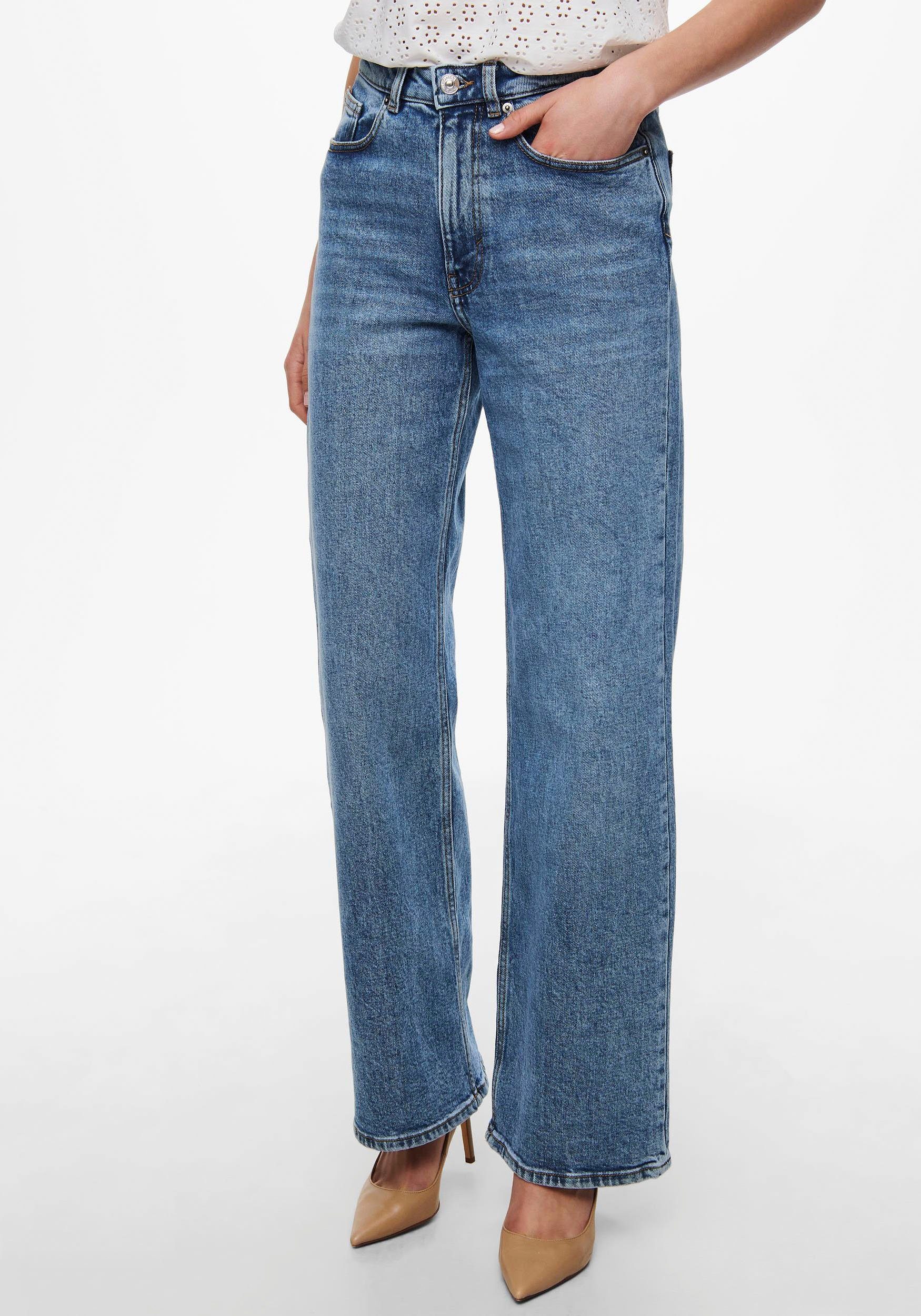 ONLY High-waist-Jeans ONLJUICY HW WIDE LEG