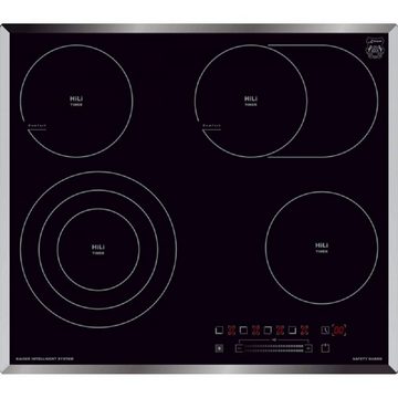 Kaiser Küchengeräte Backofen-Set  EH 6432 ElfBE+KCT 6715 F..., Retro Einbau Backofen Elektro, Autark, 68 L+Glaskeramikkochfeld 60 cm