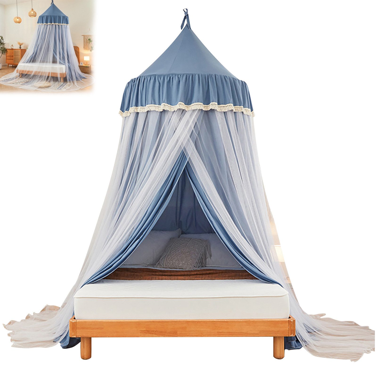 Betthimmel Runde Doppelbett Betthimmel Baldachin Kinderzimmer Betthimmel Babybett