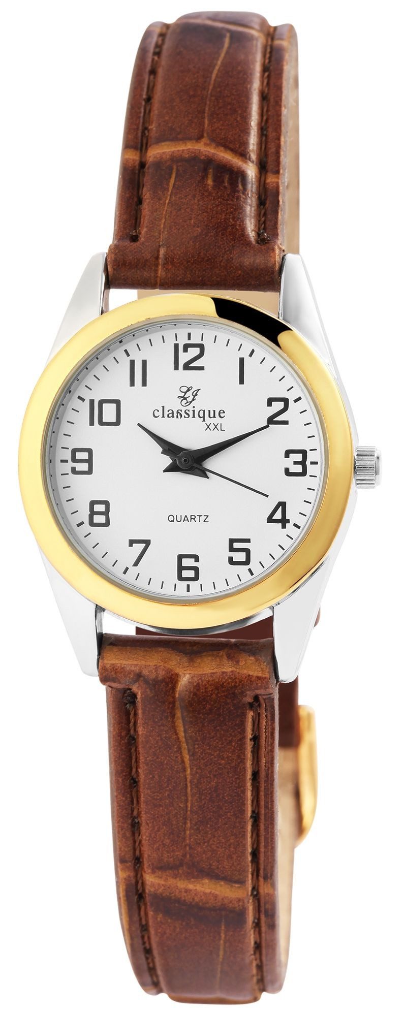 classique Quarzuhr 1900217 Classique Damenuhr mit XXL-Band aus Lederimitat günstig online kaufen