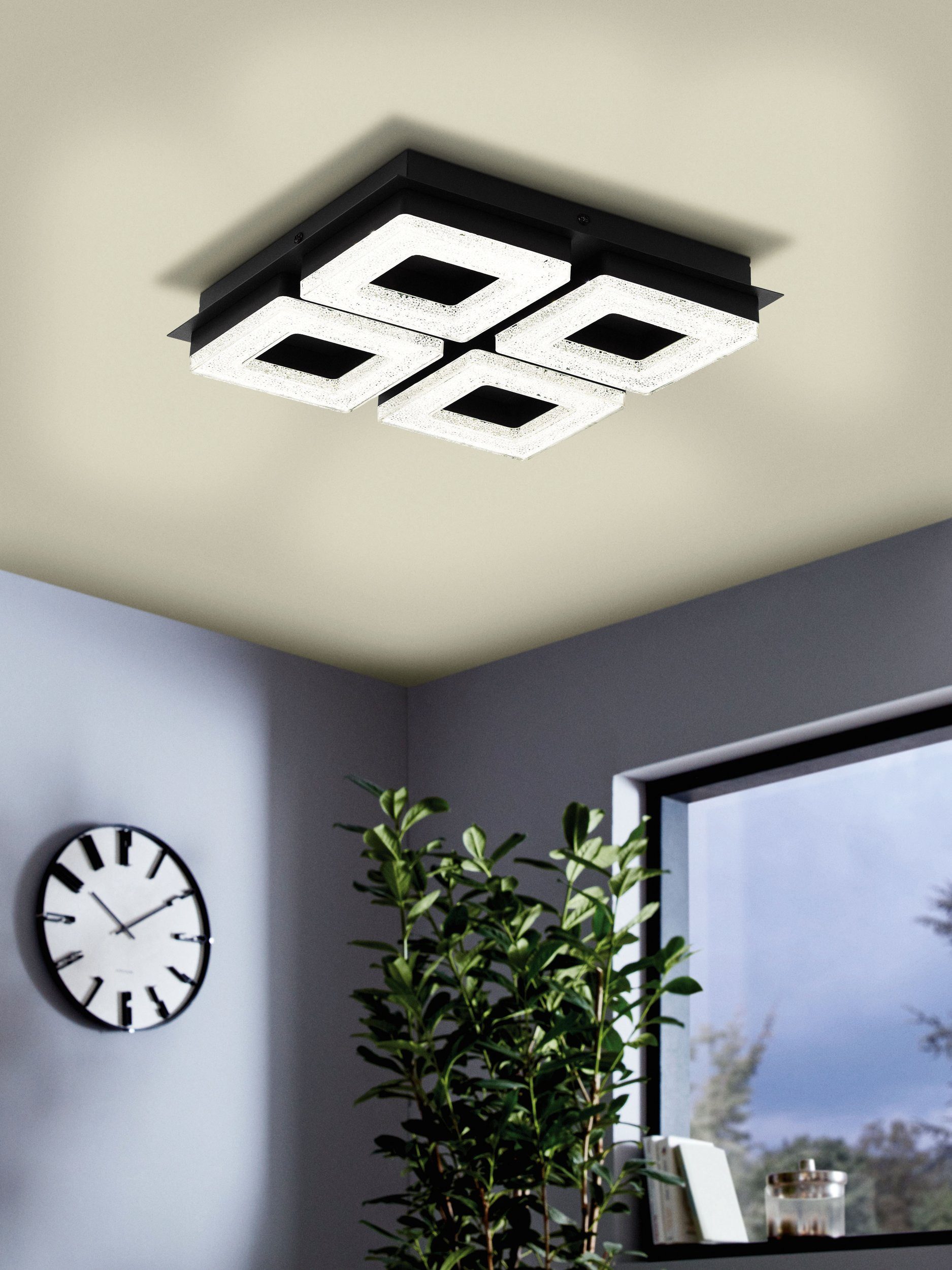 EGLO LED Deckenleuchte Fradelo 1, Leuchtmittel günstig online kaufen