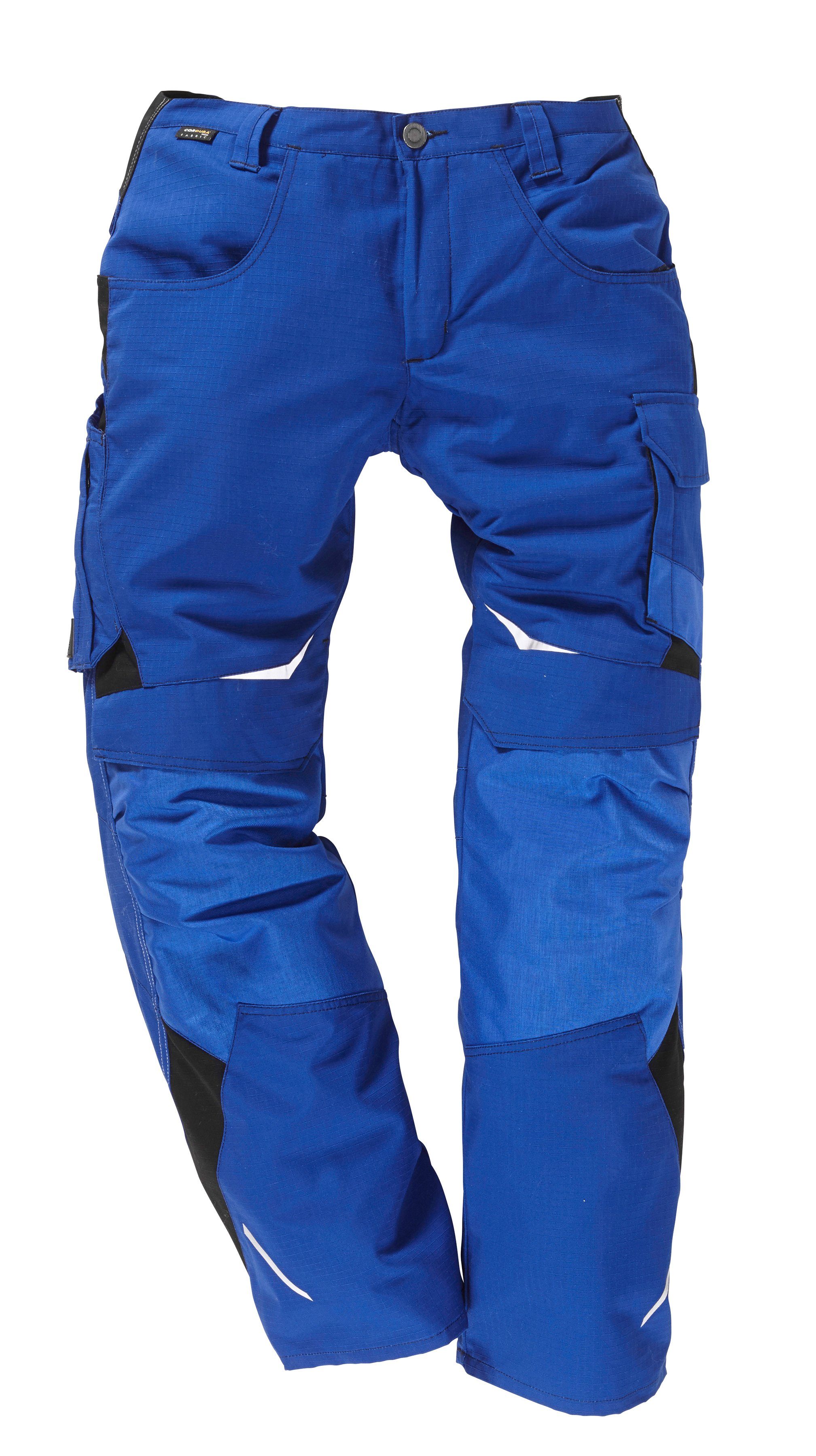 blau-schwarz Pulsschlag Kübler Arbeitshose mit CORDURA® Verstärkungen