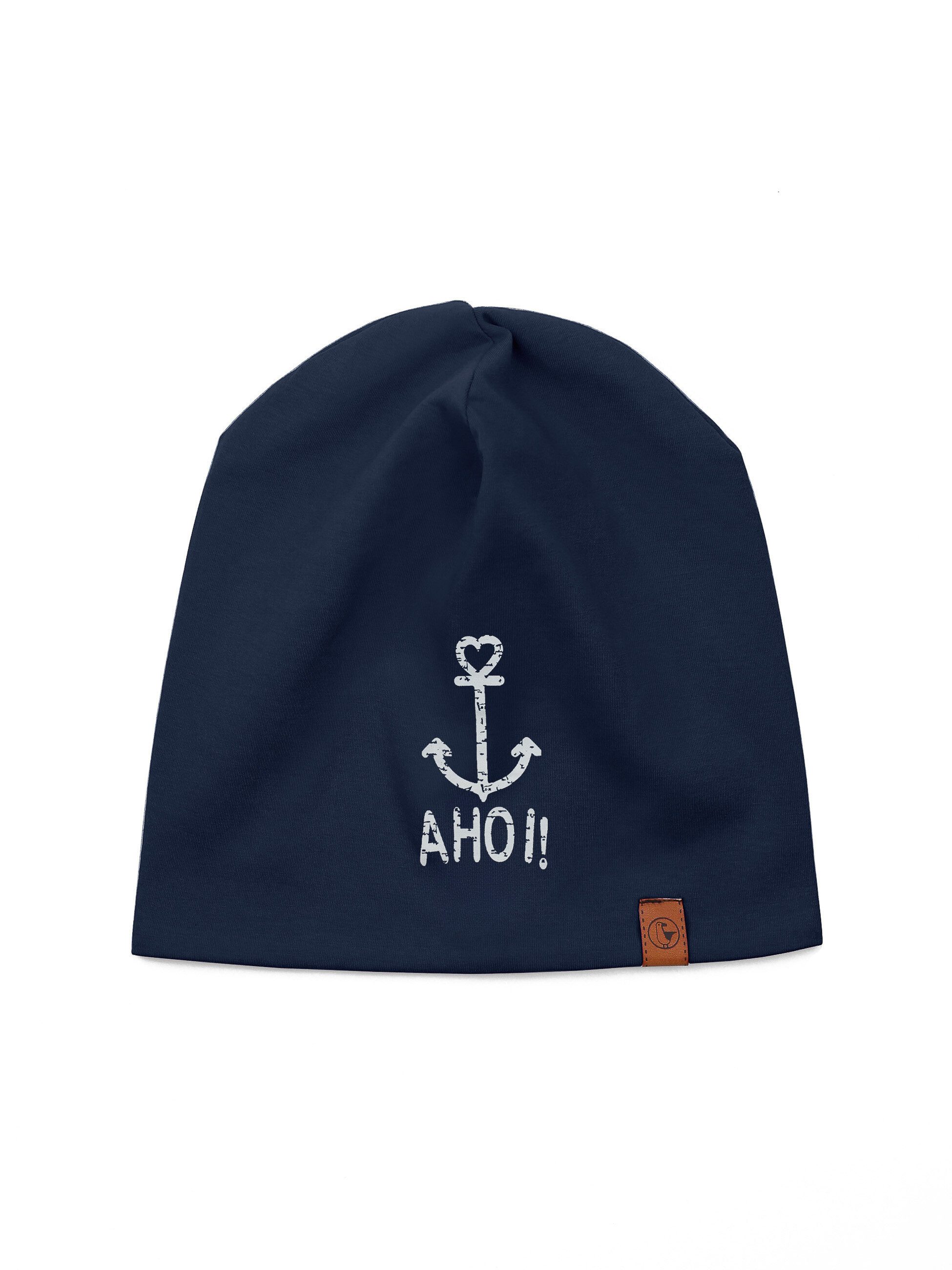 Schietwetter Beanie Unisex Erw. Wendemütze "Ahoi" günstig online kaufen