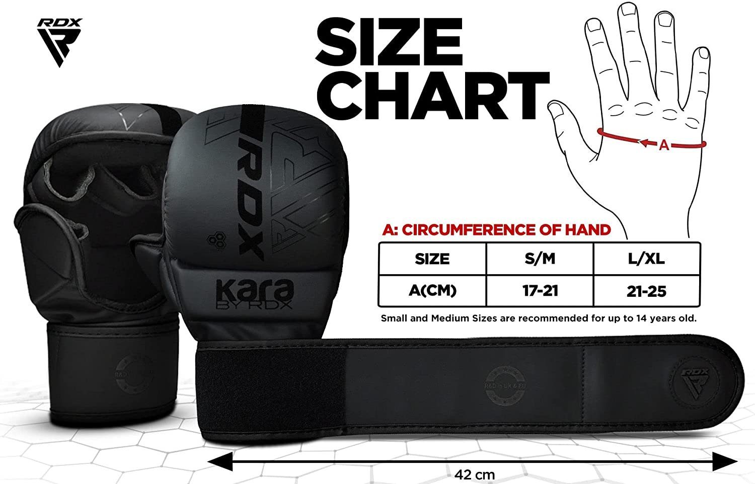 RDX Sports MMA-Handschuhe RDX MMA Handschuhe, MMA Gloves für Kampfsport Gra günstig online kaufen