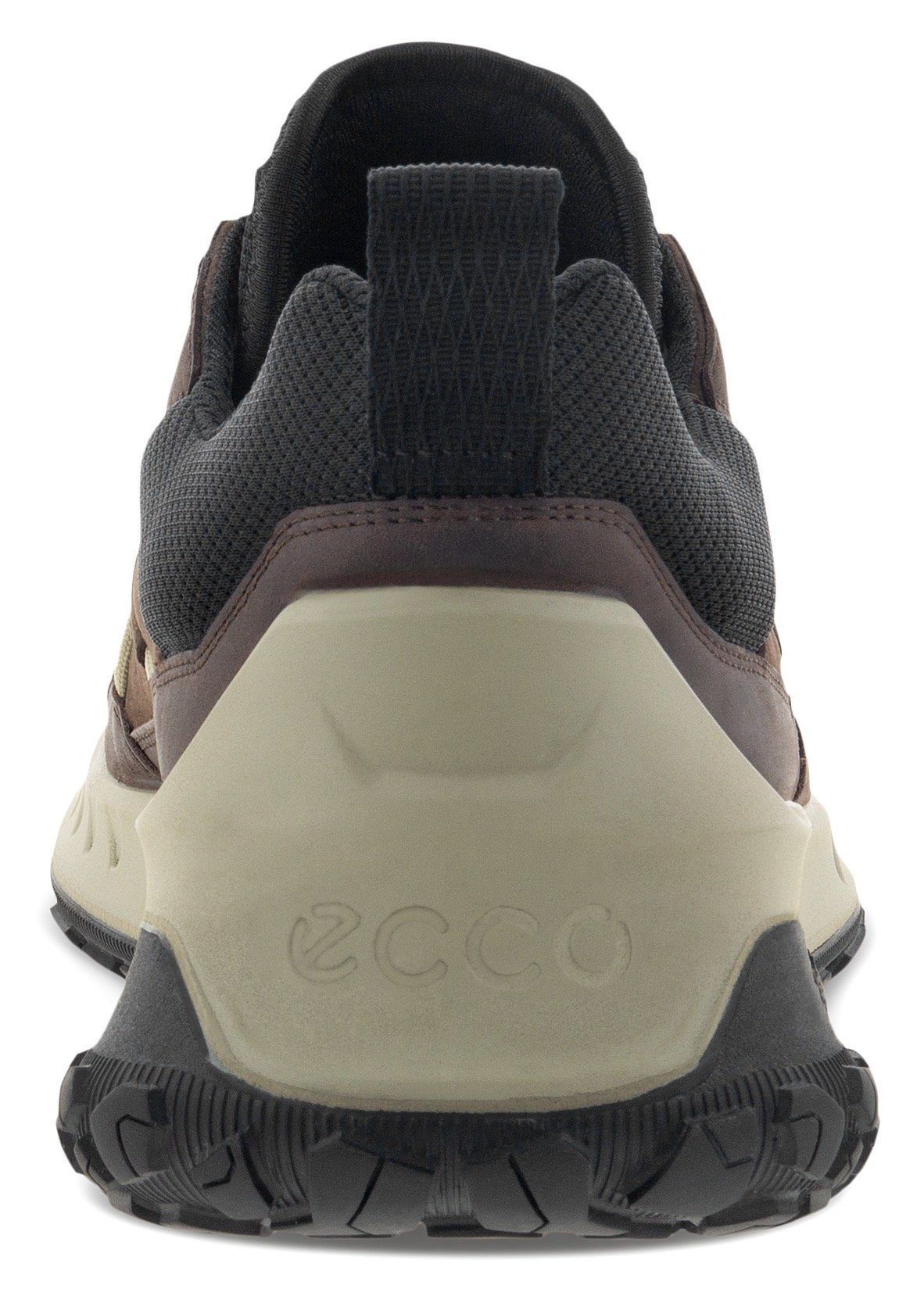 profilierter Ecco dunkelbraun mit Sneaker Michelin-Laufsohle ULT-TRN M