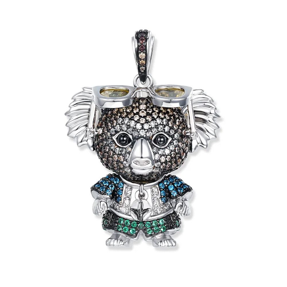Seinerzeit FLORA & FAUNA Kettenanhänger Silber-Koby K. Koala Limited Edition