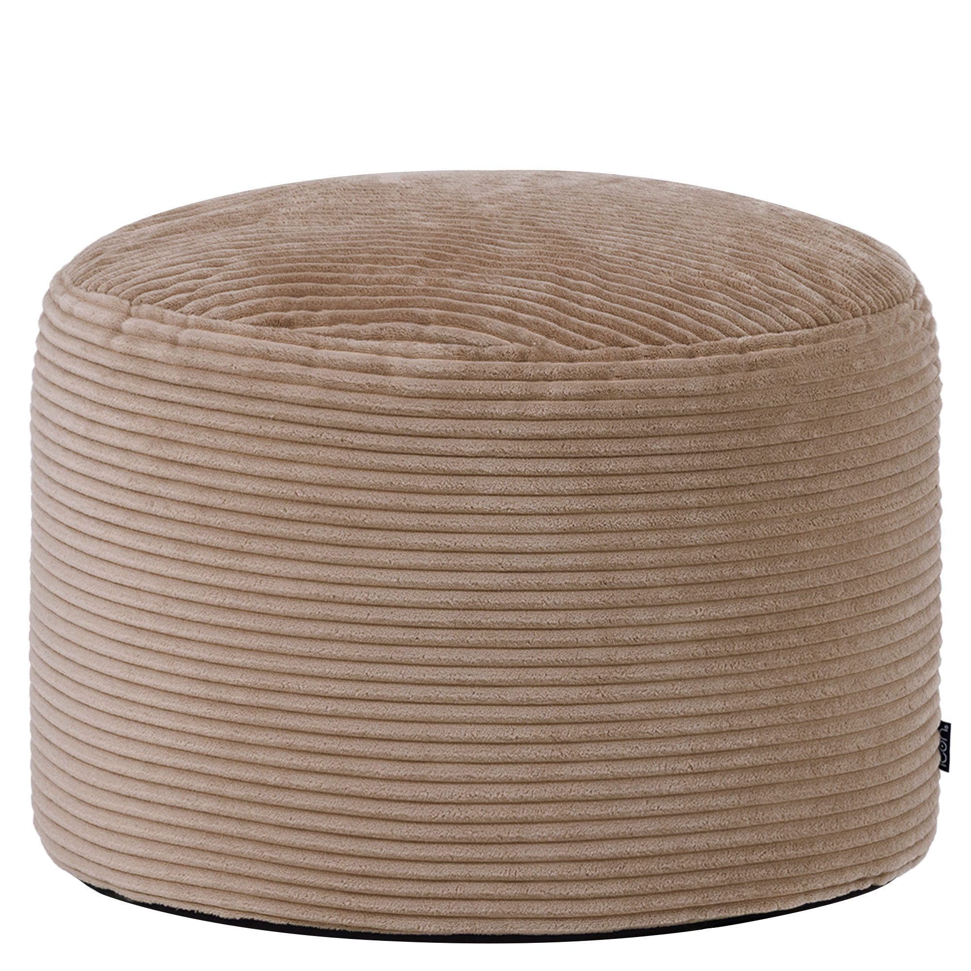 icon Pouf XL aus Cord „Milano“, mit Füllung günstig online kaufen