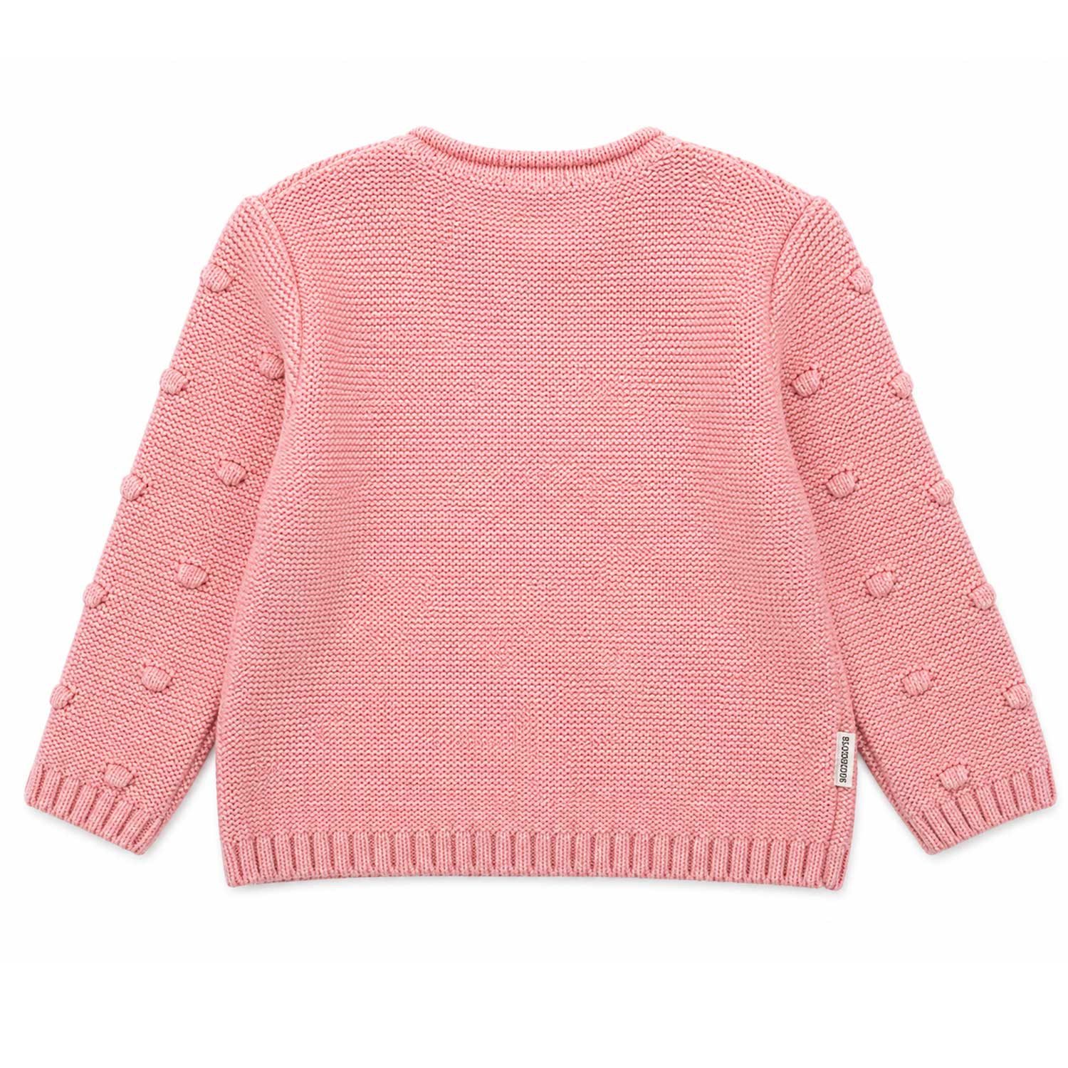BONDI Strickjacke Baby Mädchen 'Be nature' 86960, Candy