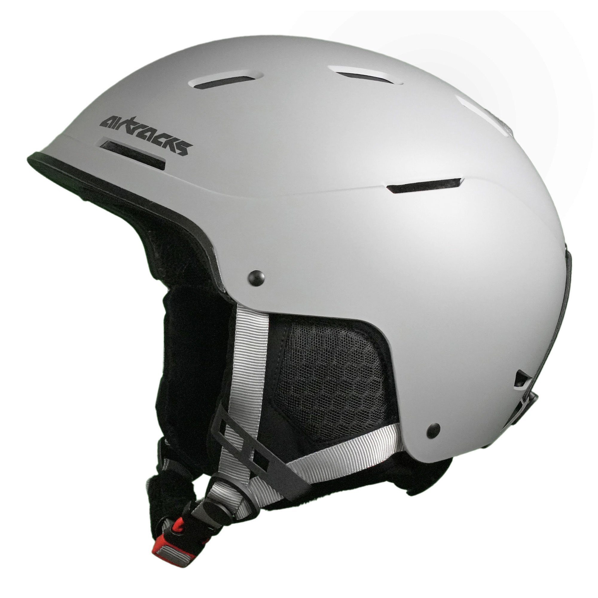 (für Farbe L- grau mit 54-58cm, Helm S- « 50-54cm. 58-61cm » & Ventilationssystem Snowboard - M stufenloser Anpassung), Skihelm und - Ski Herren - SP-S210 Airtracks Matt STRONG Damen