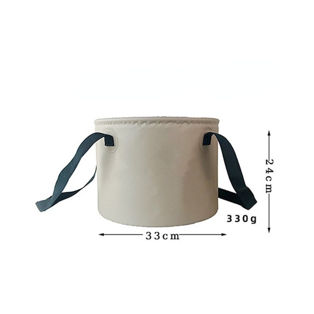 Blusmart Falteimer Faltbarer Wassereimer, (Tragbarer Outdoor-Wassereimer, Fassungsvermögen: 20 l), Für viele Einsatzzwecke geeignet