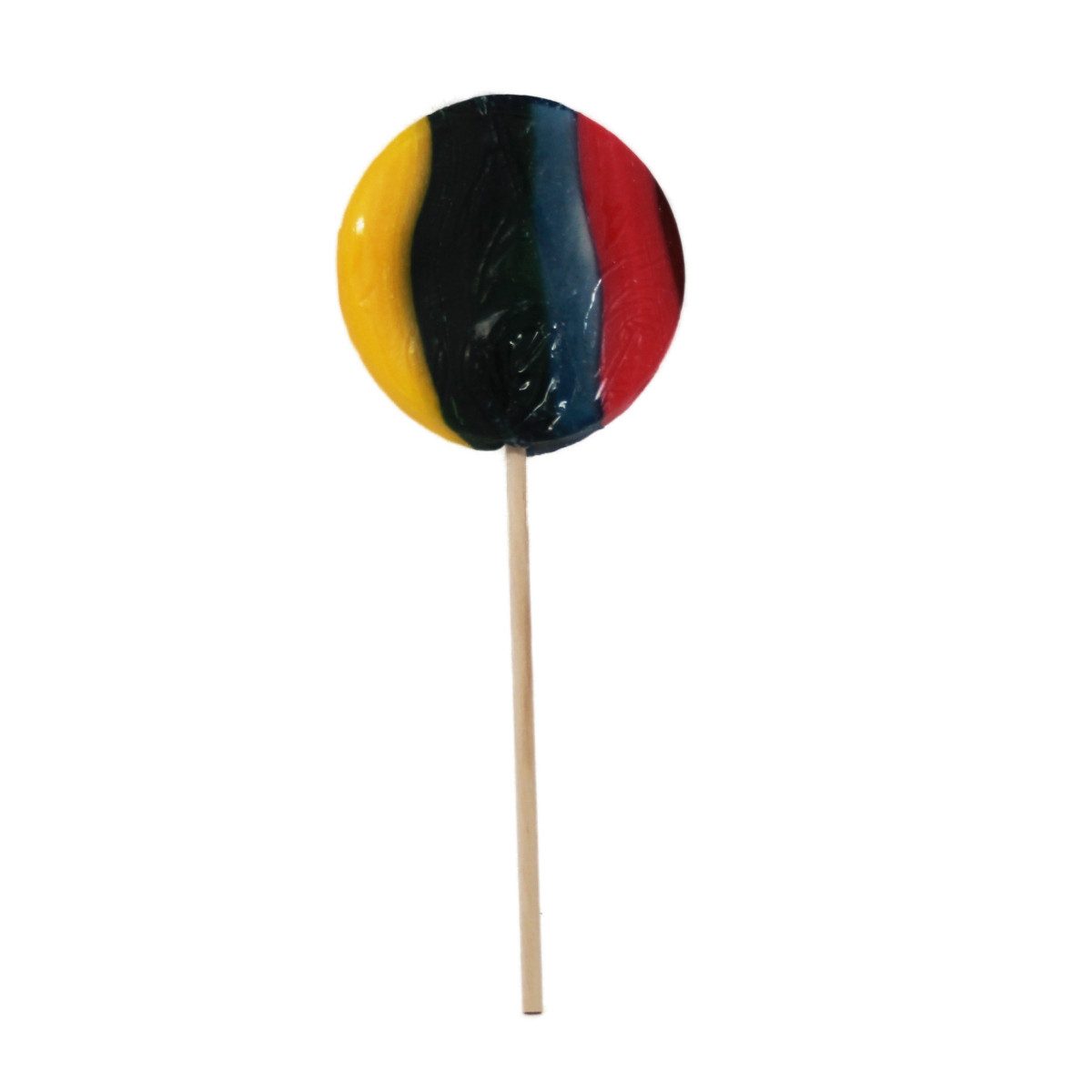 Holland Foodz Süßigkeit, Holland Foodz Regenbogen Lutscher mit süßem Fruchtaromen 50g