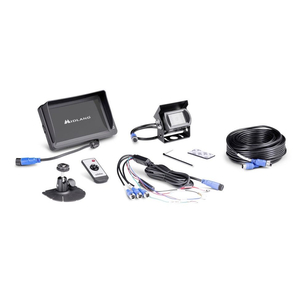 Midland Midland Truck Guardian Wired Kabel-Rückfahrvideosystem Schwarz Rückfahrkamera