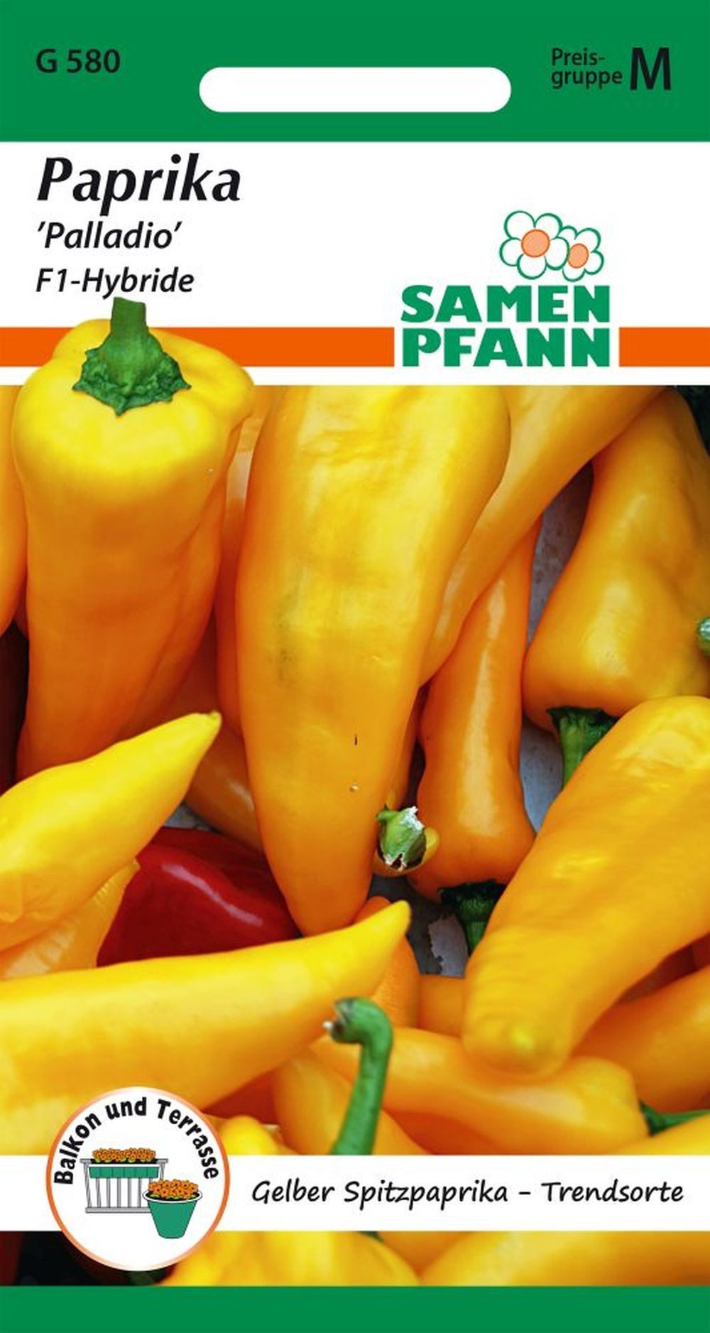 SAMEN PFANN Gemüsesamen Paprika, Palladio F1 - Paprika-Samen Saatgut Samen, günstig online kaufen