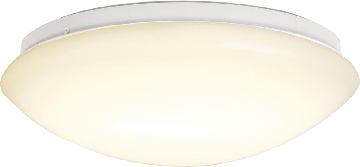 STAR TRADING LED Deckenleuchte Deckenleuchte LED INTERGRA - D: 28cm - 12W - WW 3000K - 760lm, LED Classic, warmweiß (2100K bis 3000K)