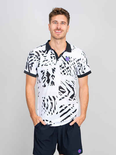 BIDI BADU Tennisshirt Melbourne Polo für Herren in weiß