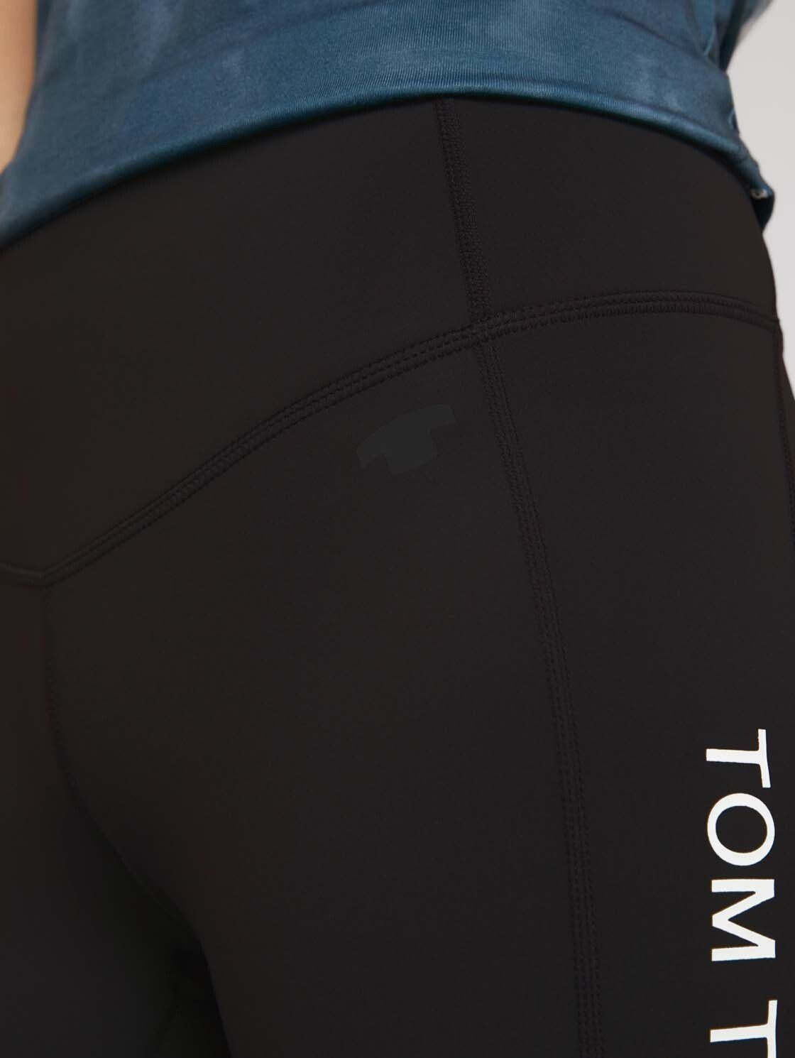 Sporthose Skinny black TAILOR TOM Fit Shorts