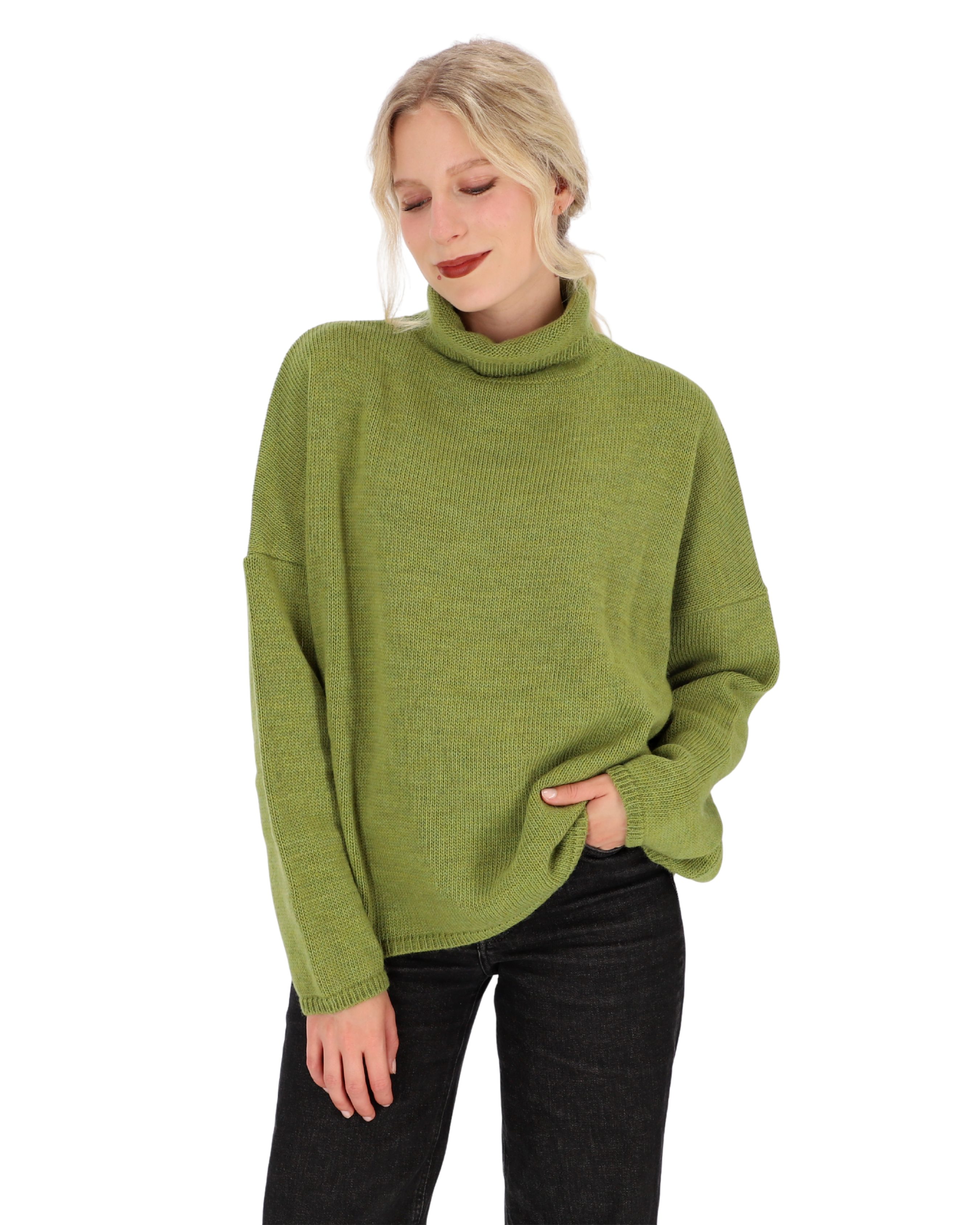 Strickpullover Rollkragenpullover