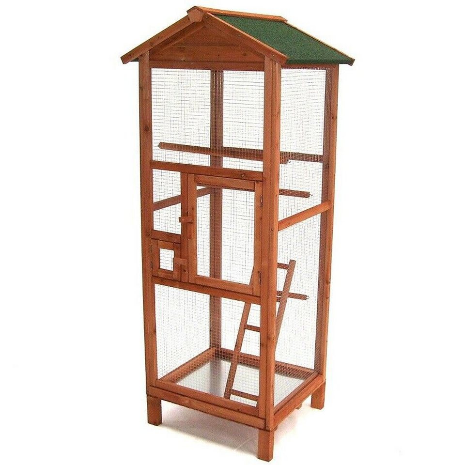 Thumbnail - Apex Vogelhaus Vogelvoliere Voliere Vogelkäfig Käfig Vogelhaus Tierkäfig 56611