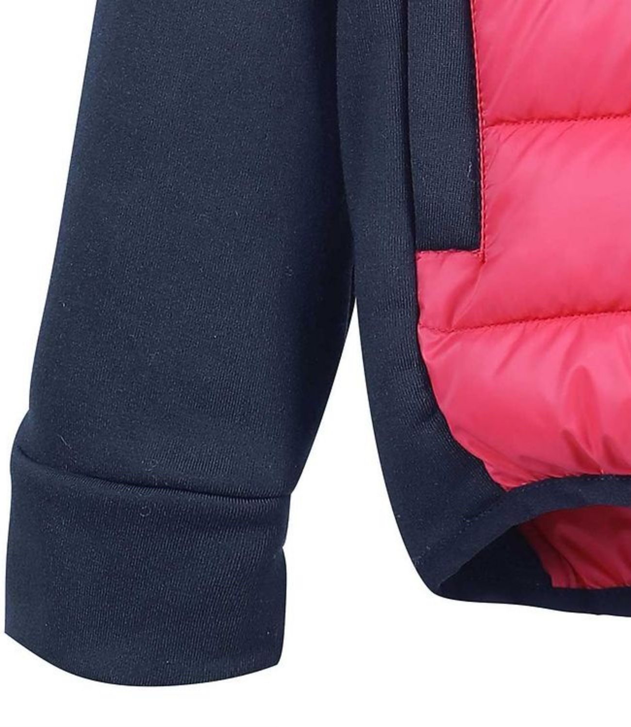 KIDS Fleece COLOR W. Teaberry Funktionsjacke Hood Jacket Hybrid