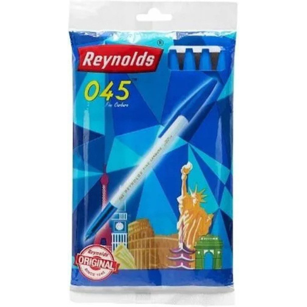 Kugelschreiber Reynolds Kugelschreiber 10er Pack, (Packung, 10-tlg., Reynolds Kugelschreiber 10er Pack), Leicht & präzise – ideal für Vielschreiber